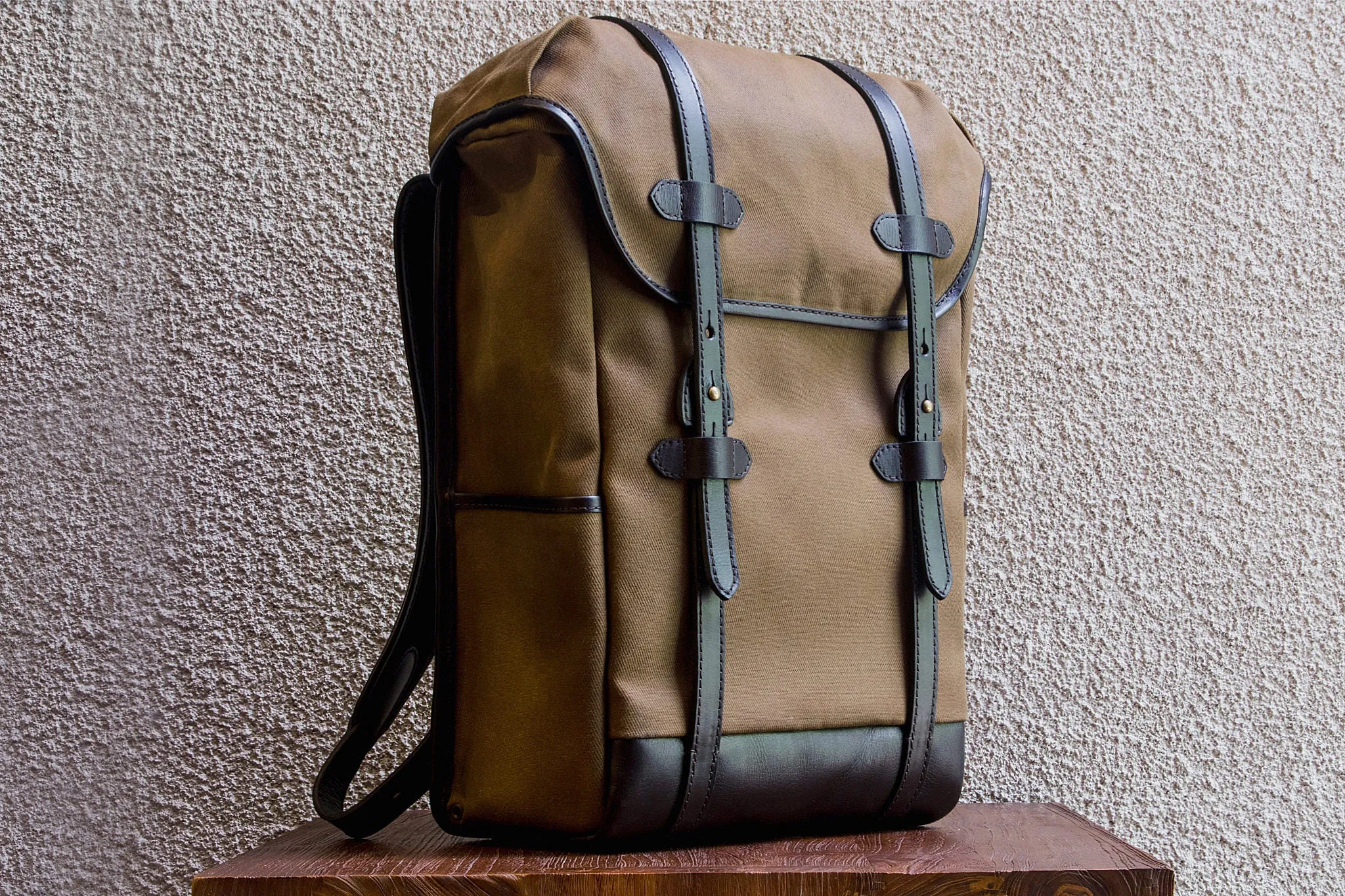 Daypack/Mocca - Waxed Twill - 2 Weeks Preorder sold by Cravar