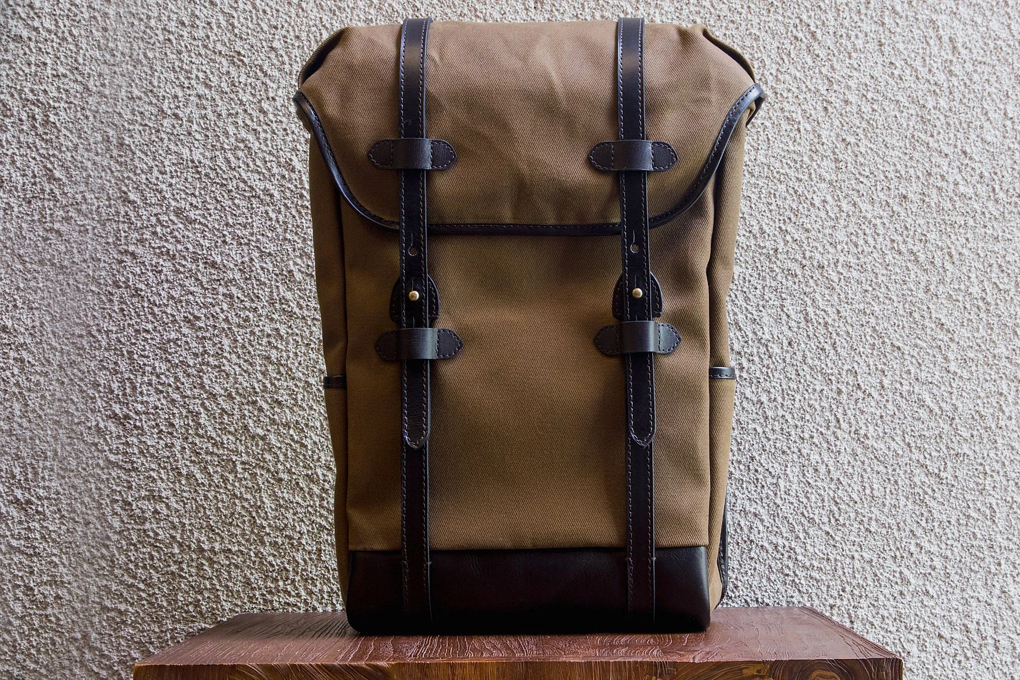 Daypack/Mocca - Waxed Twill - 2 Weeks Preorder sold by Cravar product image thumbnail 3