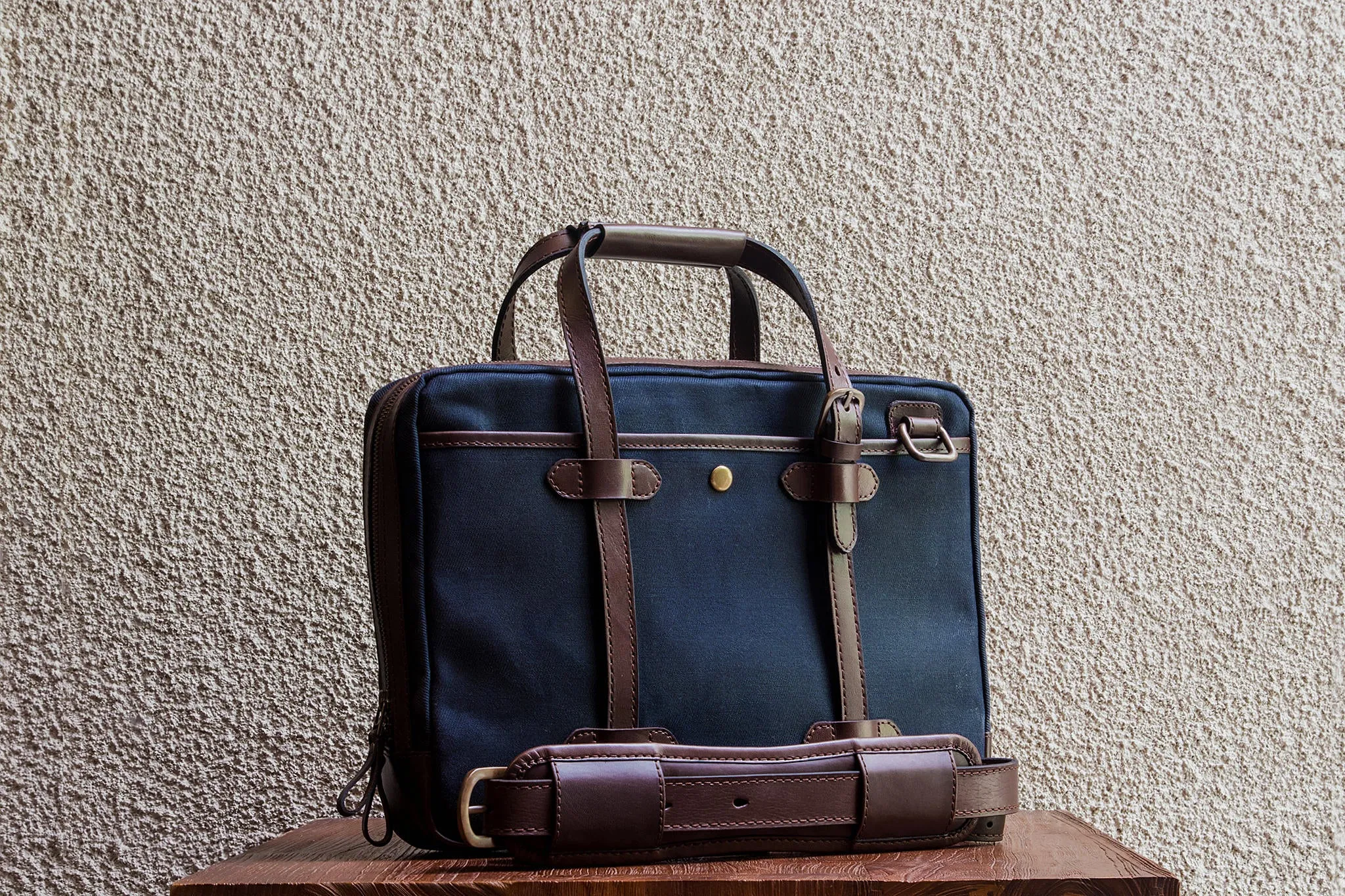 C.O. 13/Navy - Waxed Twill sold by Cravar product image thumbnail 3