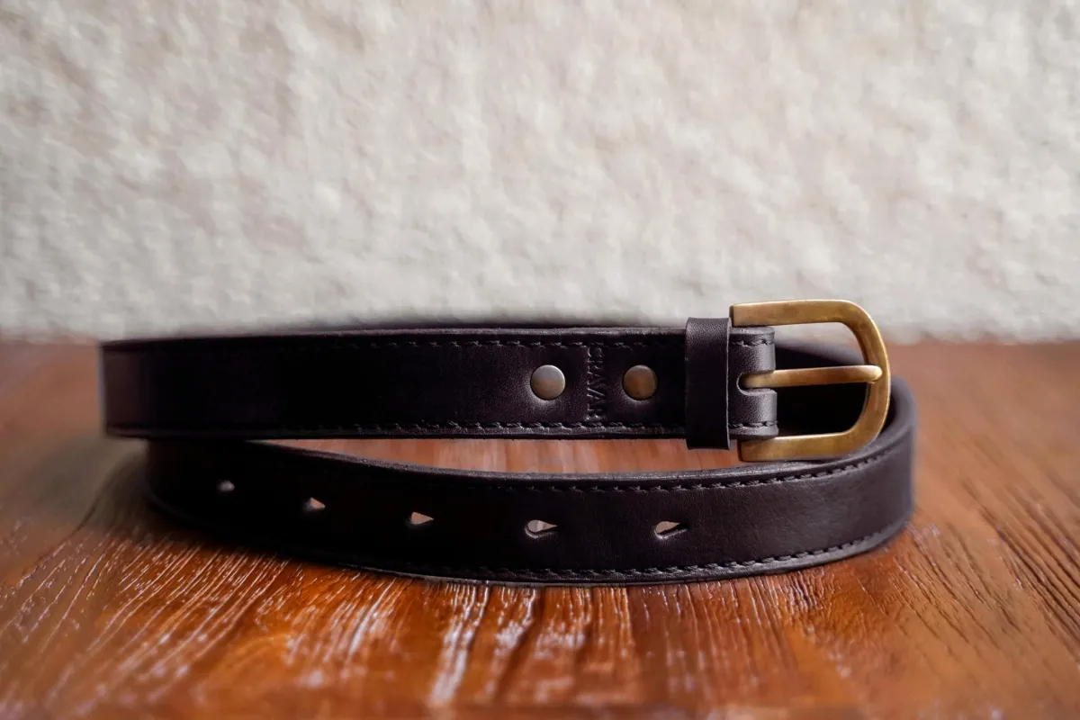 Everyday Leather Belt 30mm/Espresso sold by Cravar