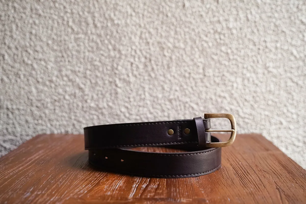 Everyday Leather Belt 40mm/Espresso sold by Cravar