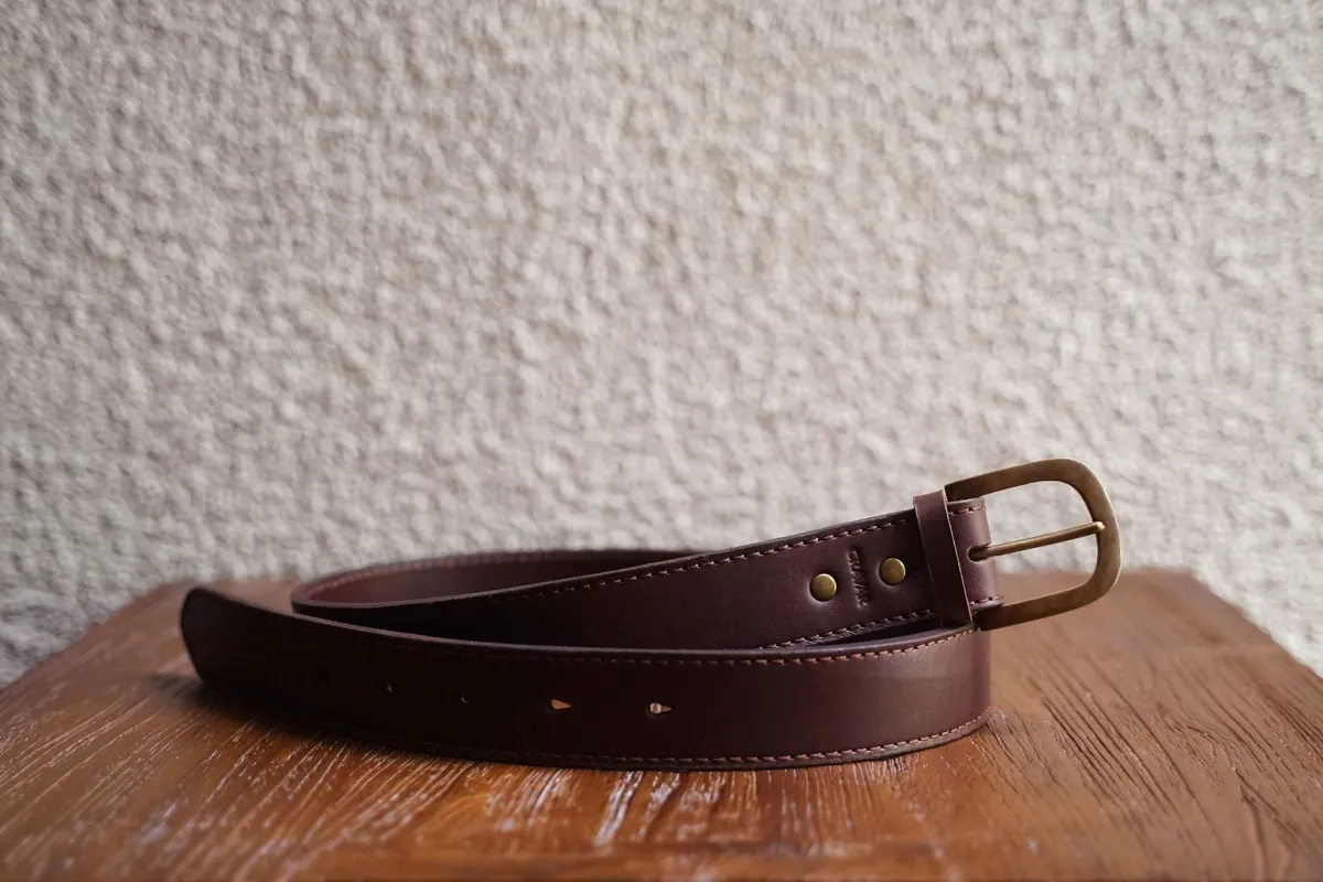 Everyday Leather Belt 40mm/Fox sold by Cravar