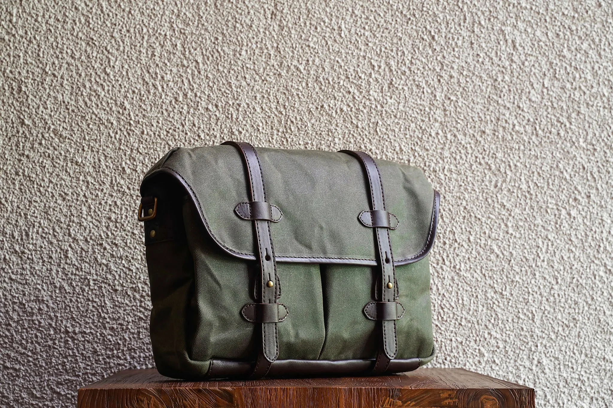 F.C. 15/Olive - Waxed Twill - 2 Weeks Preorder sold by Cravar product image thumbnail 4