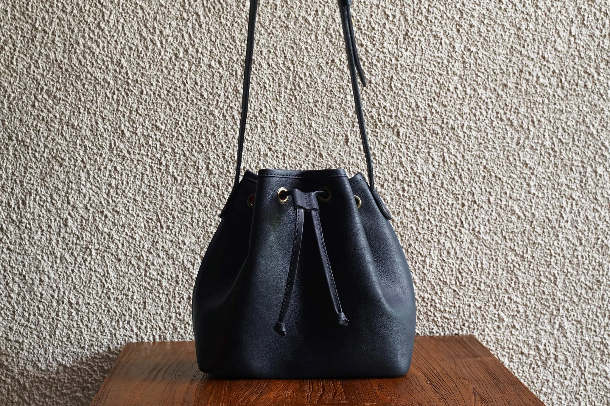 Bucket Bag/Midnight Blue sold by Cravar