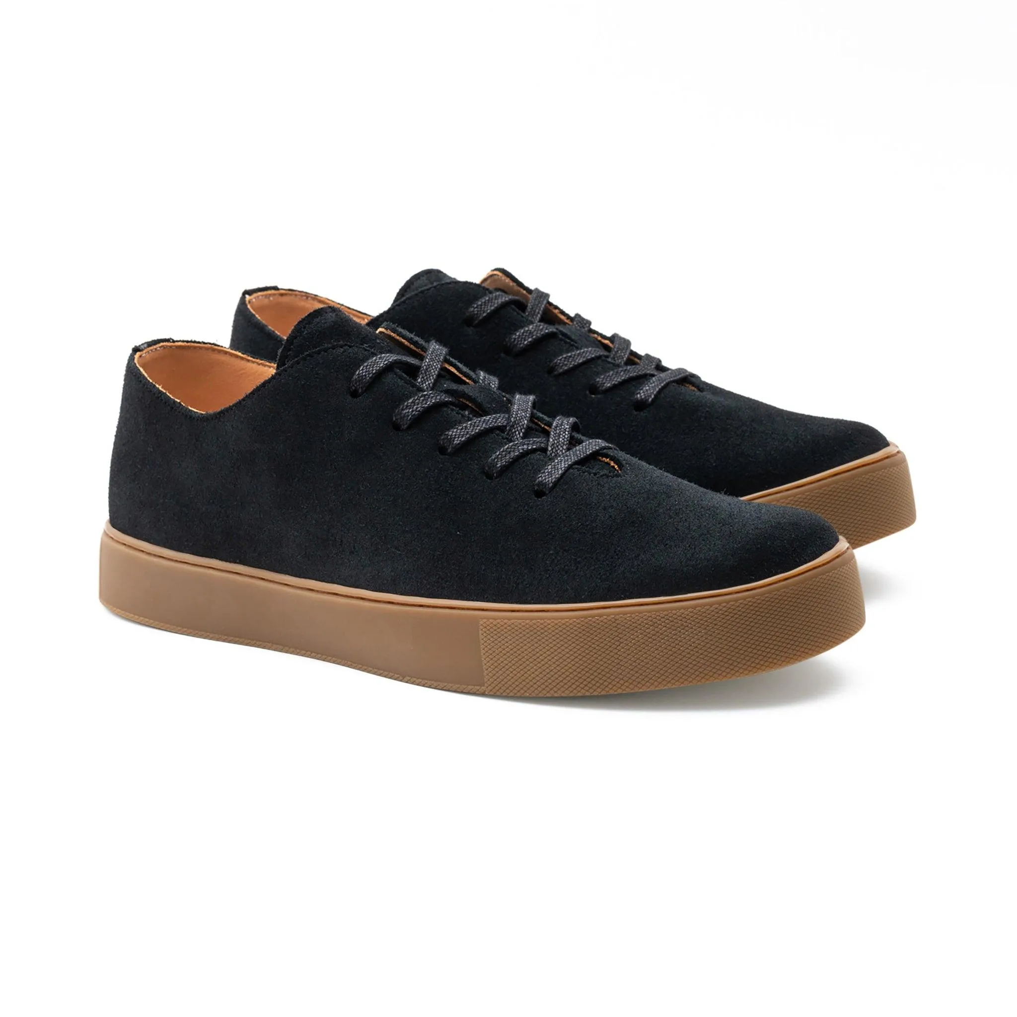 Upton Wholecut TL - Black Janus Calf Suede sold by Crown Northampton product image thumbnail 4