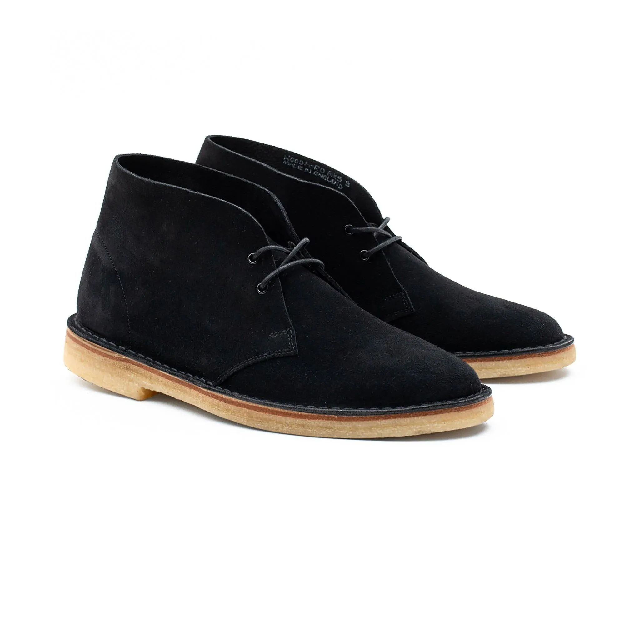 Woodford Desert Boot - Black Janus Calf Suede sold by Crown Northampton product image thumbnail 3