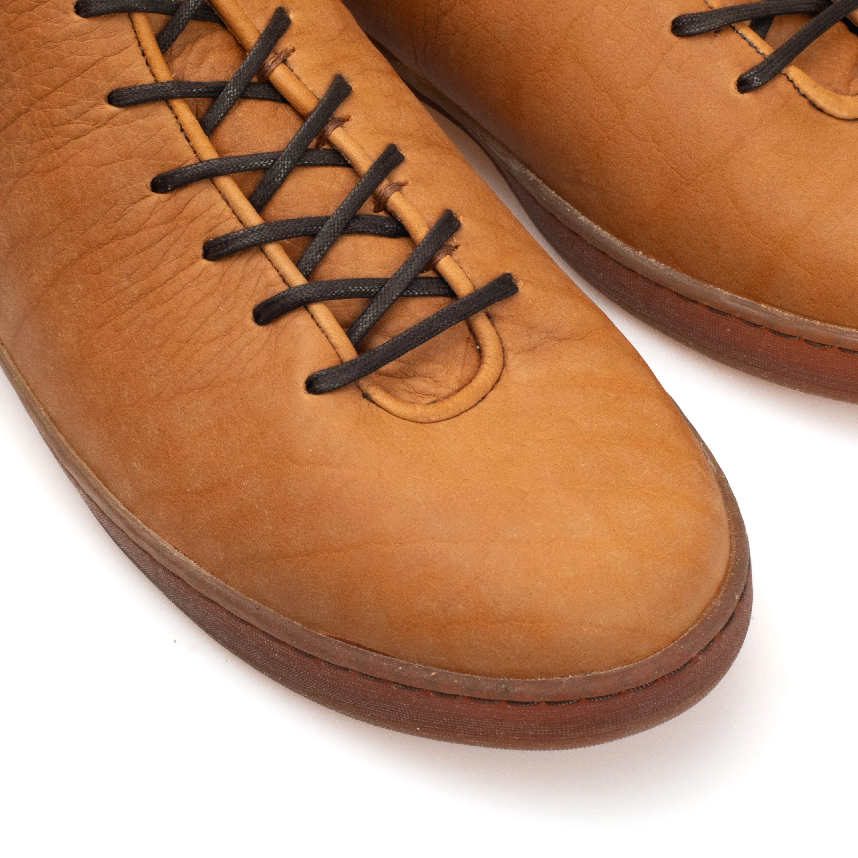 Everdon Wholecut Mid - Olive Oil Tan Horween Buffalo sold by Crown Northampton product image thumbnail 4