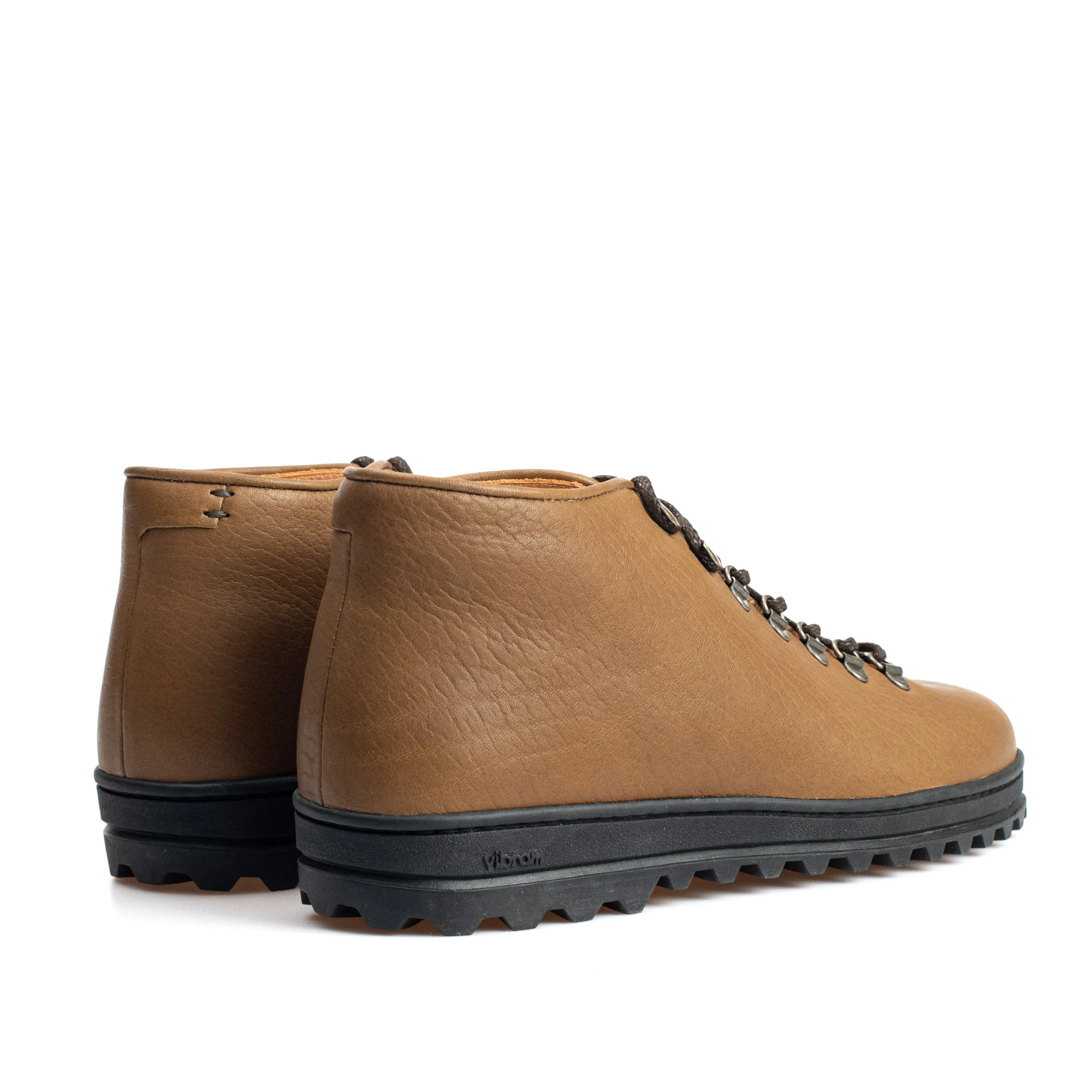 Everdon 'Rambler' Wholecut Mid - Olive Oil Tan Horween Buffalo sold by Crown Northampton product image thumbnail 3