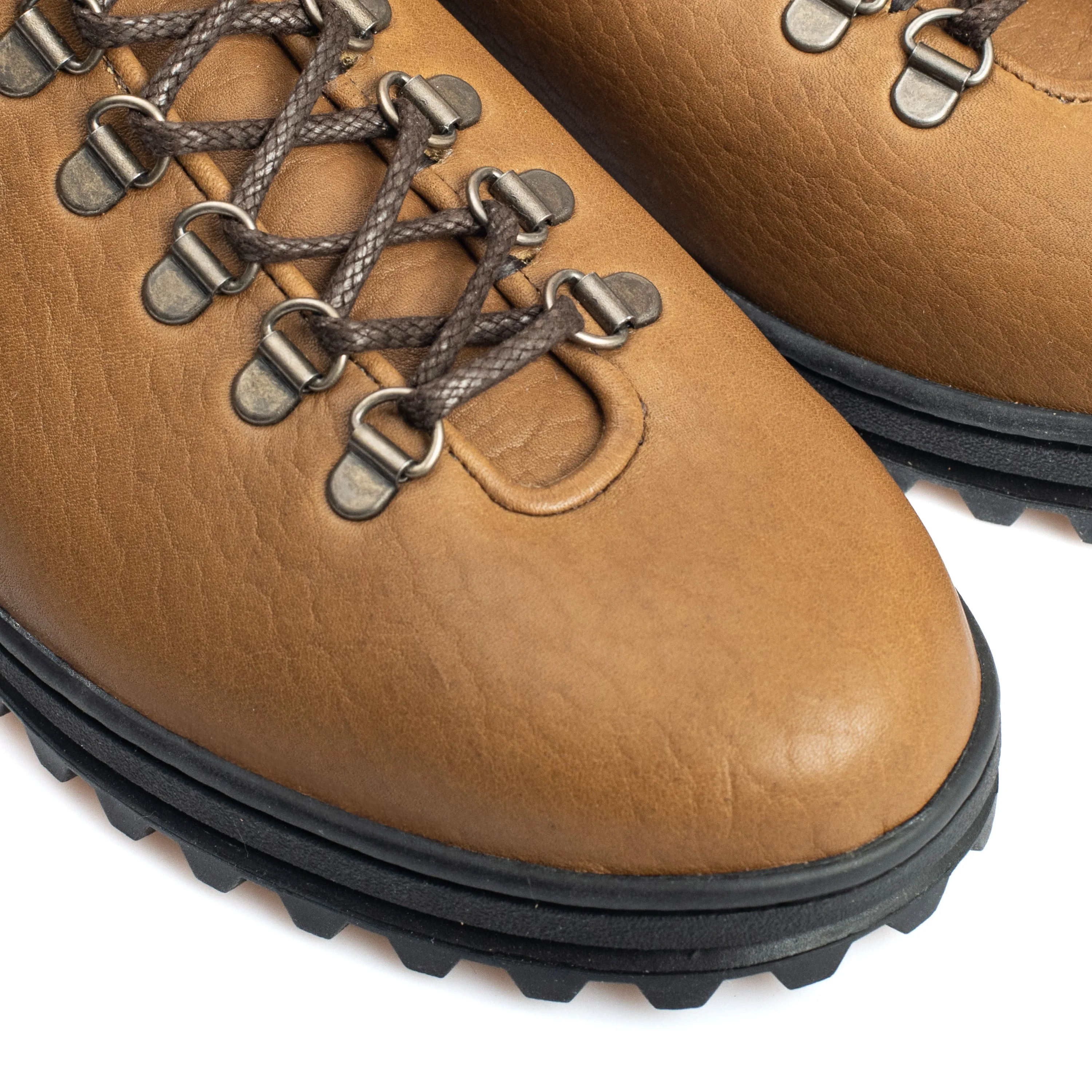 Everdon 'Rambler' Wholecut Mid - Olive Oil Tan Horween Buffalo sold by Crown Northampton product image thumbnail 5