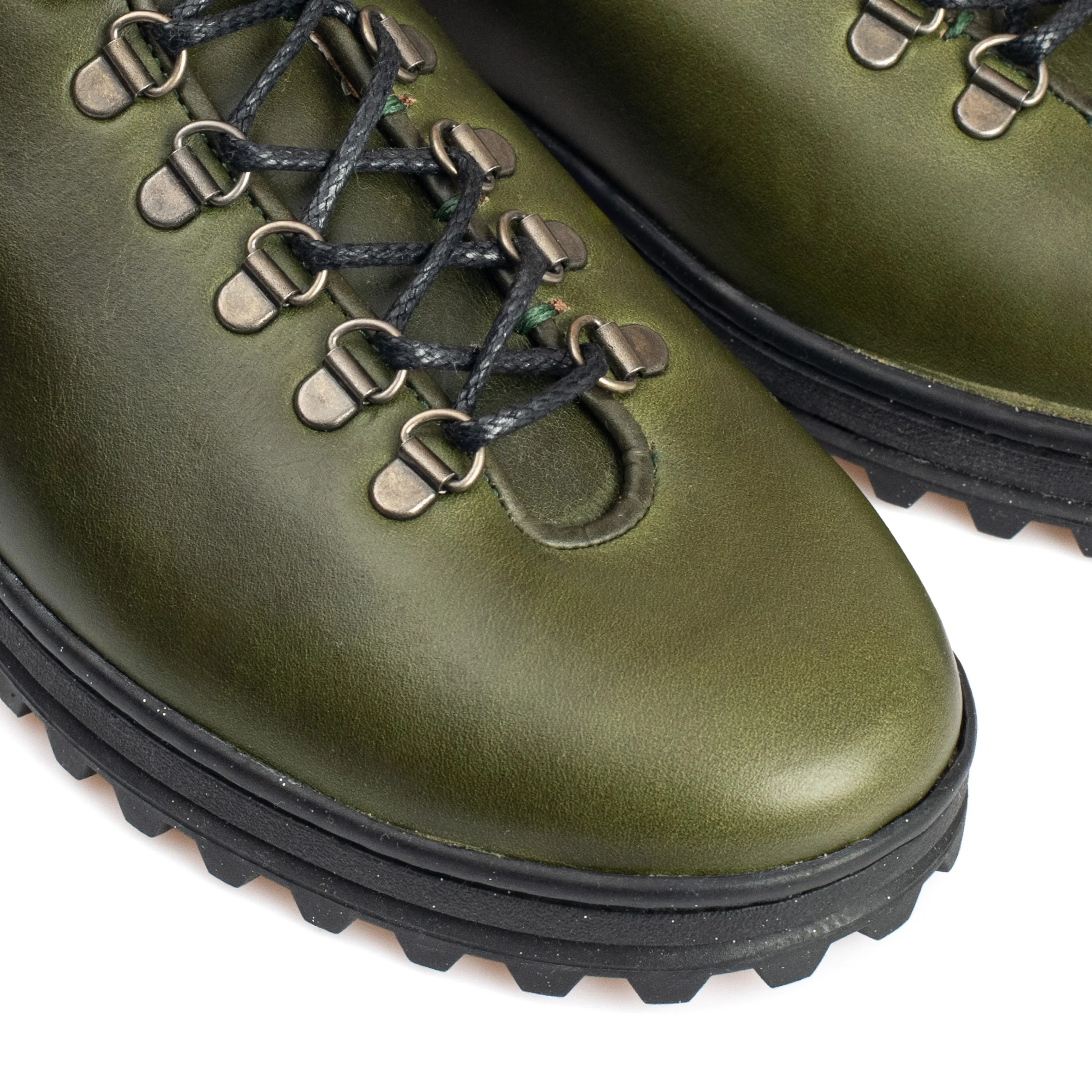 Everdon 'Rambler' Wholecut Mid - Horween Forest Green Chromexcel sold by Crown Northampton product image thumbnail 5