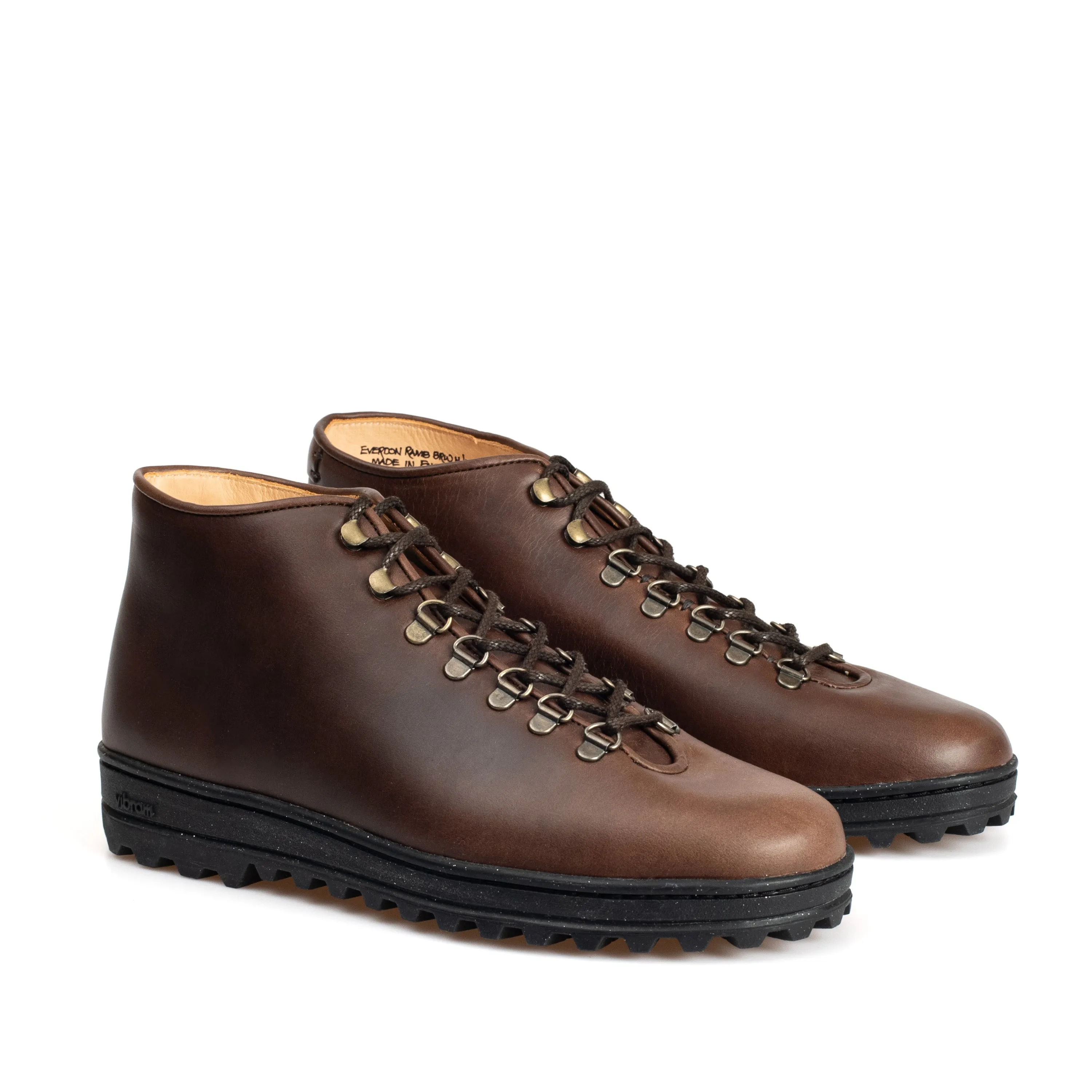 Everdon 'Rambler' Wholecut Mid - Horween Brown Chromexcel sold by Crown Northampton product image thumbnail 2