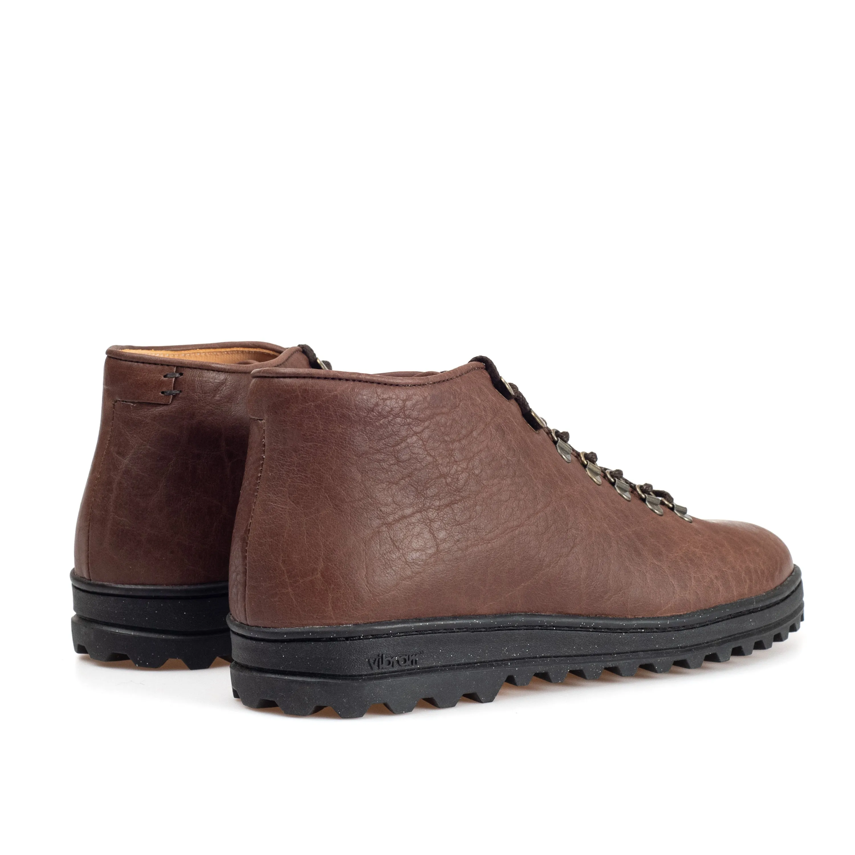 Everdon 'Rambler' Wholecut Mid - Brown Horween Buffalo sold by Crown Northampton product image thumbnail 3