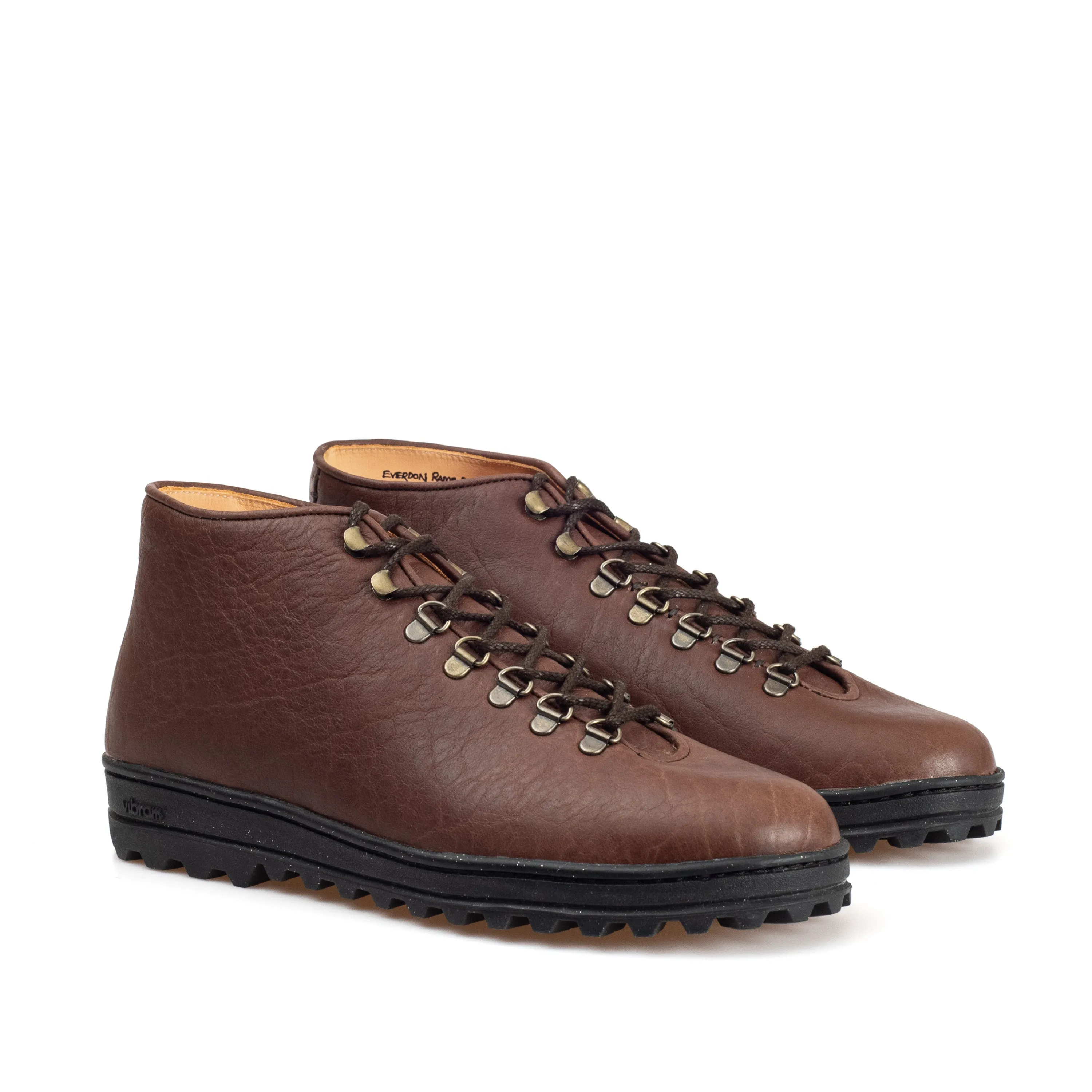 Everdon 'Rambler' Wholecut Mid - Brown Horween Buffalo sold by Crown Northampton product image thumbnail 2