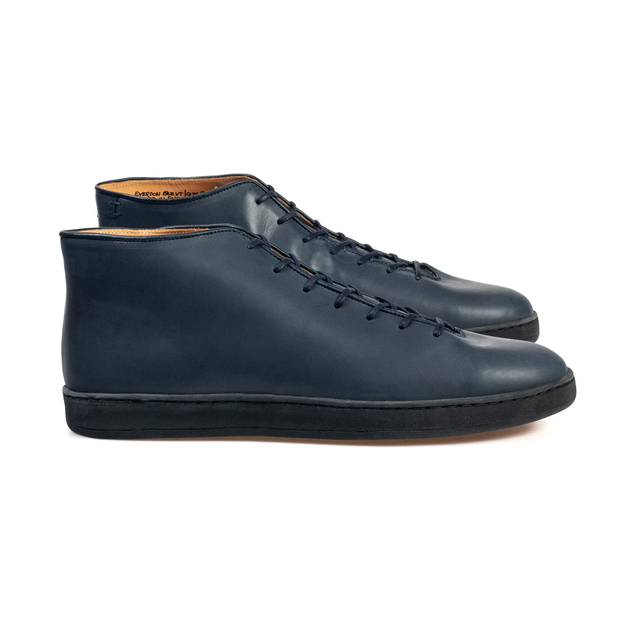 Everdon Wholecut Mid - Navy Veg Tan Calf sold by Crown Northampton product image thumbnail 2