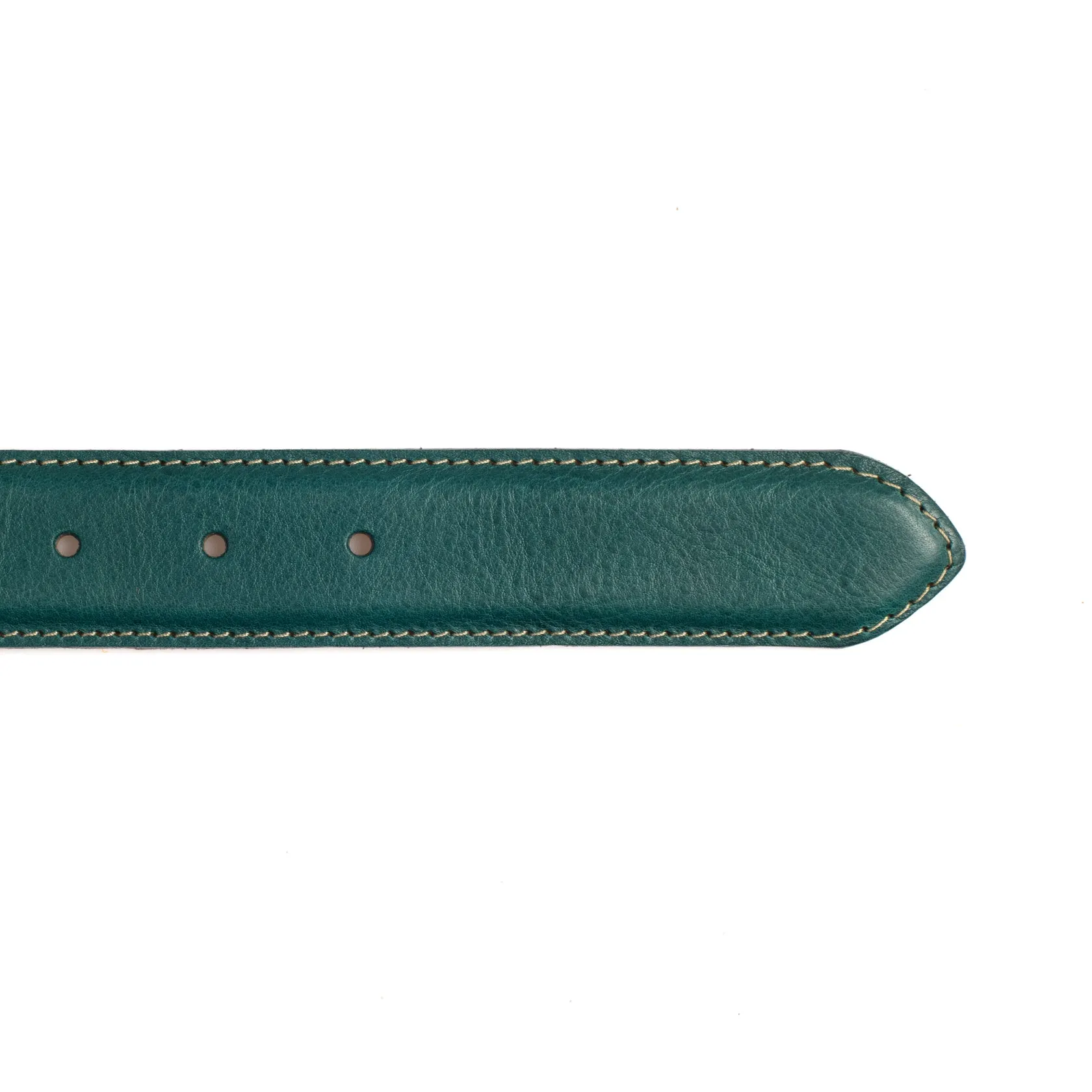 Feather Edge Belt - Teal Badalassi Minerva Box sold by Crown Northampton product image thumbnail 3
