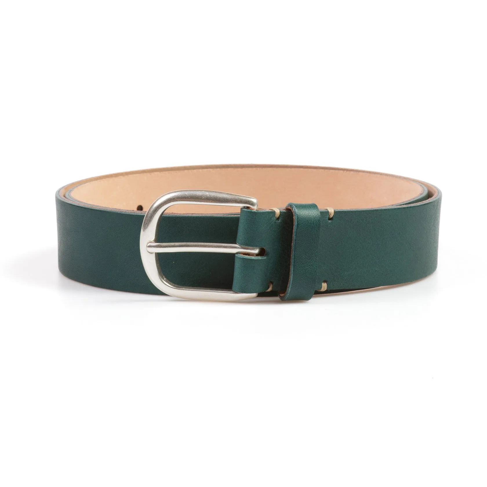 Lined Belt - Teal Badalassi Minerva Box sold by Crown Northampton