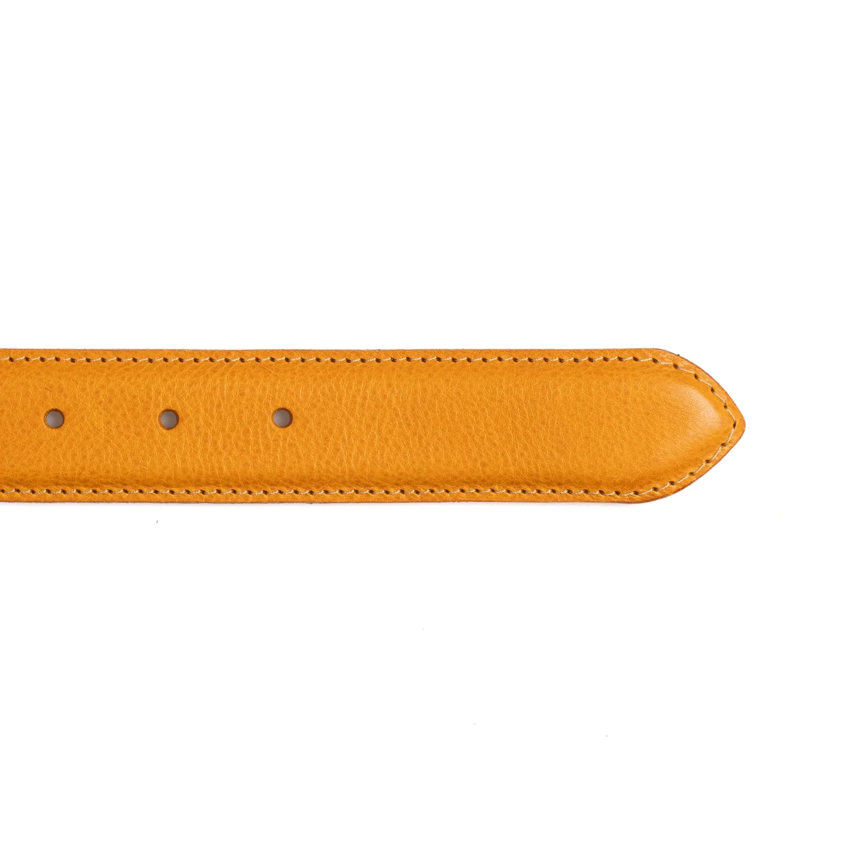 Feather Edge Belt - Mustard Badalassi Minerva Box sold by Crown Northampton product image thumbnail 3