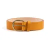 Lined Belt - Mustard Badalassi Minerva Box sold by Crown Northampton