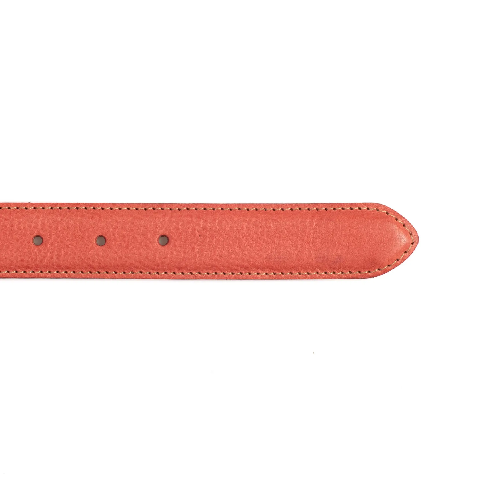 Feather Edge Belt - Coral Badalassi Minerva Box sold by Crown Northampton product image thumbnail 3