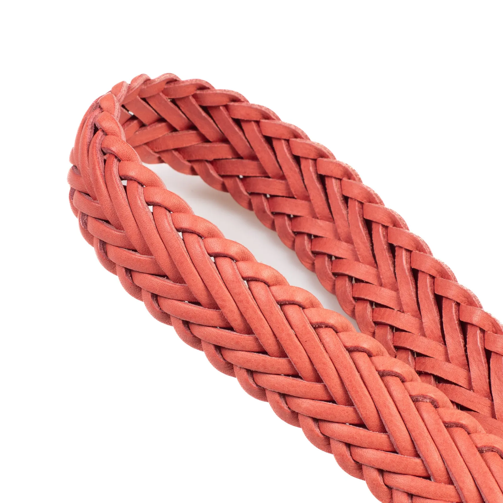 Plaited Belt - Coral Badalassi Minerva Box sold by Crown Northampton product image thumbnail 4