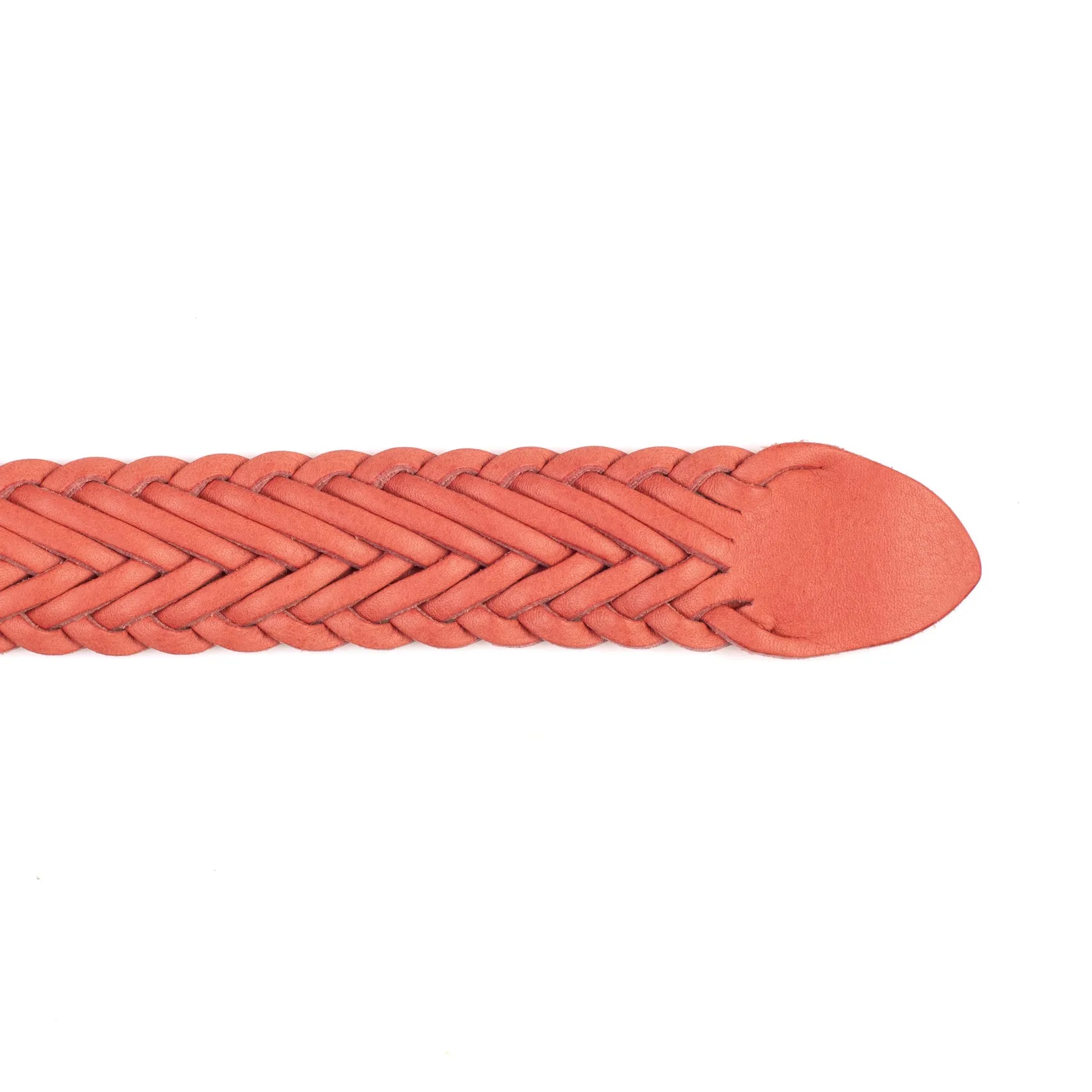 Plaited Belt - Coral Badalassi Minerva Box sold by Crown Northampton product image thumbnail 3