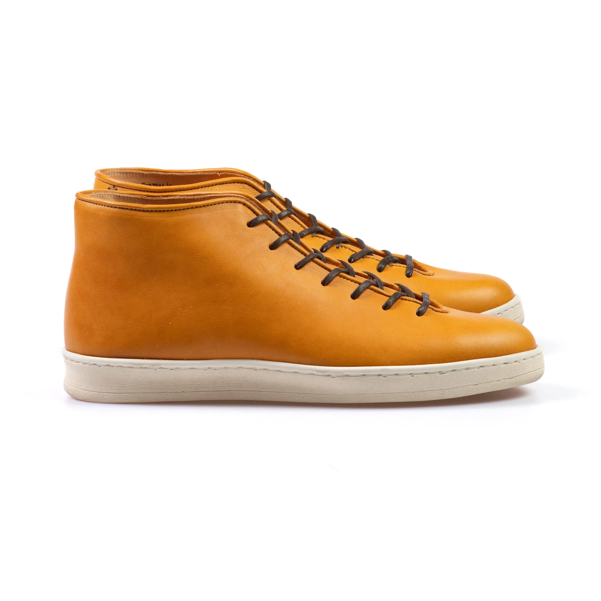 Everdon Wholecut Mid - Mustard Badalassi Minerva Box sold by Crown Northampton