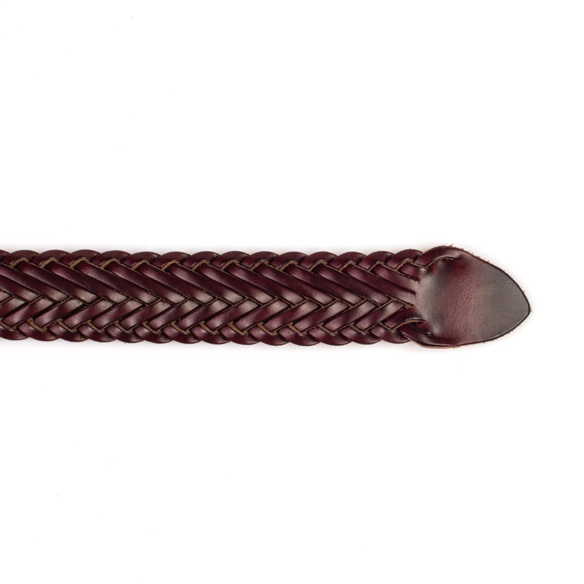 Horween No 8 Chromexcel Leather Belt - Plaited sold by Crown Northampton product image thumbnail 3