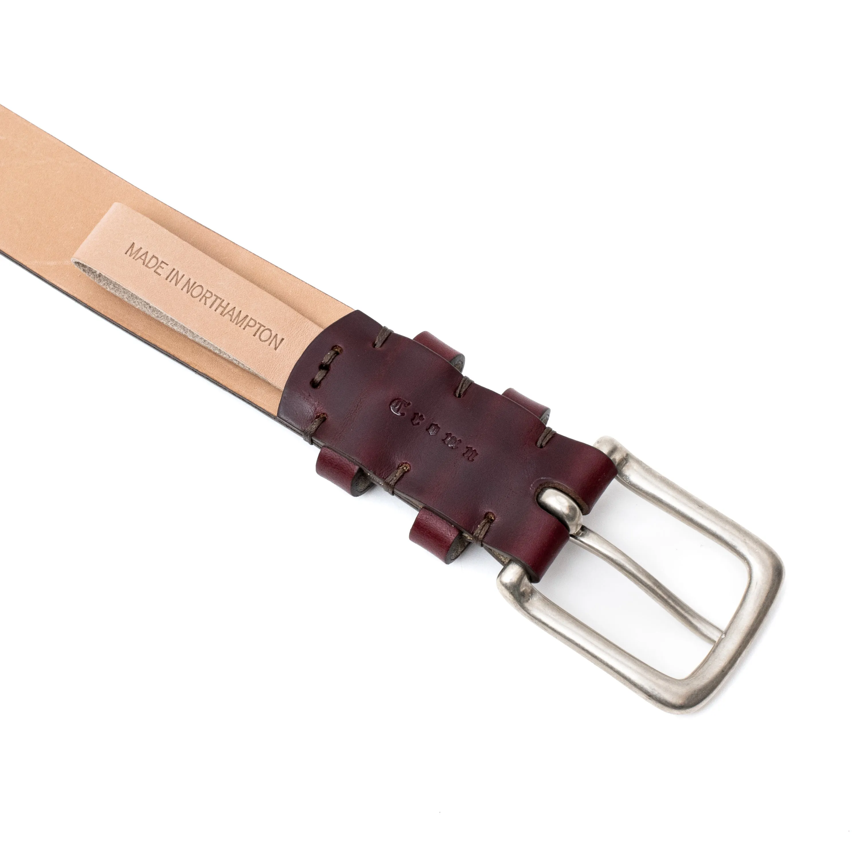 Horween No 8 Chromexcel Leather Belt sold by Crown Northampton product image thumbnail 2