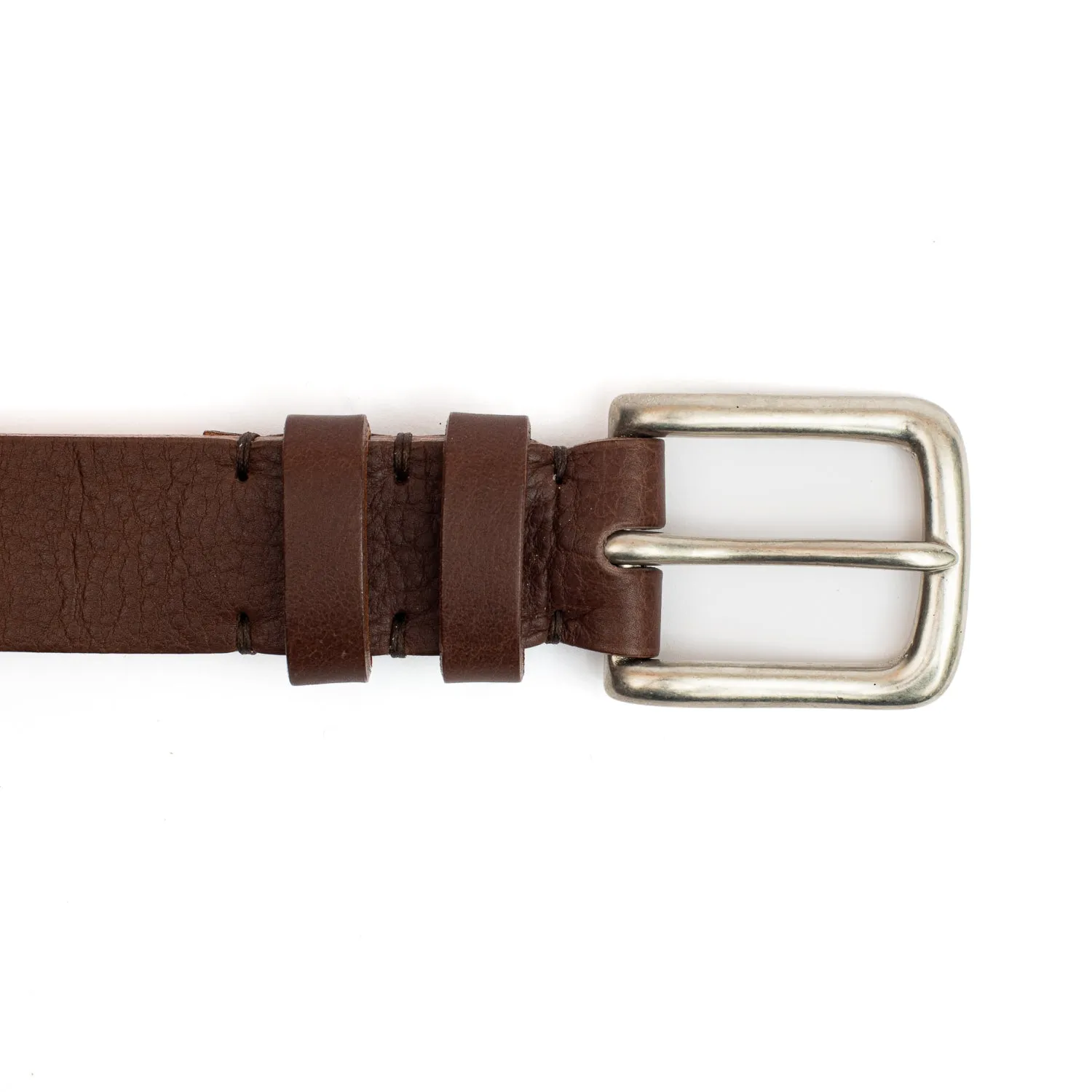 Brown Horween Buffalo Leather Belt sold by Crown Northampton product image thumbnail 3