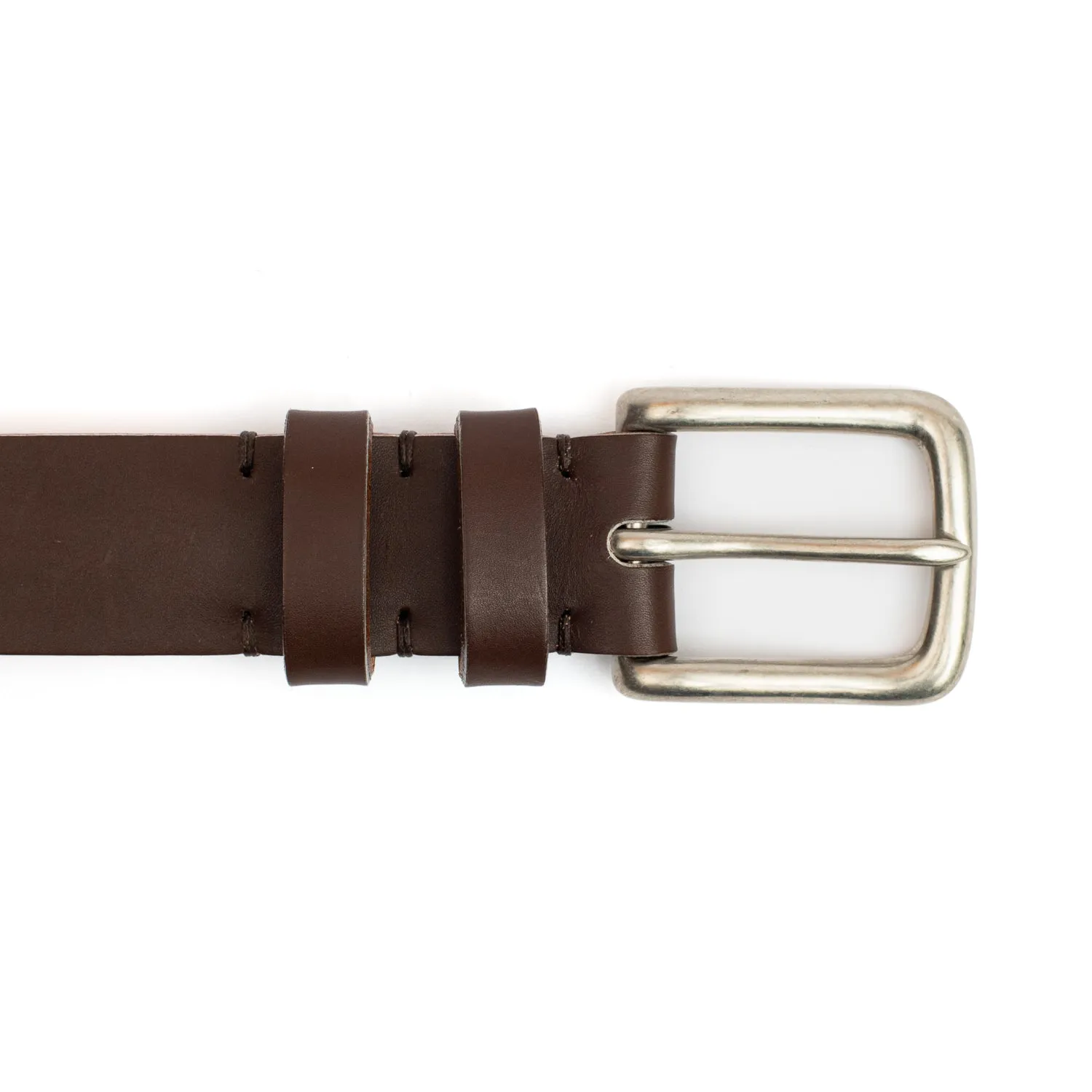 Brown Calf Leather Belt sold by Crown Northampton product image thumbnail 3