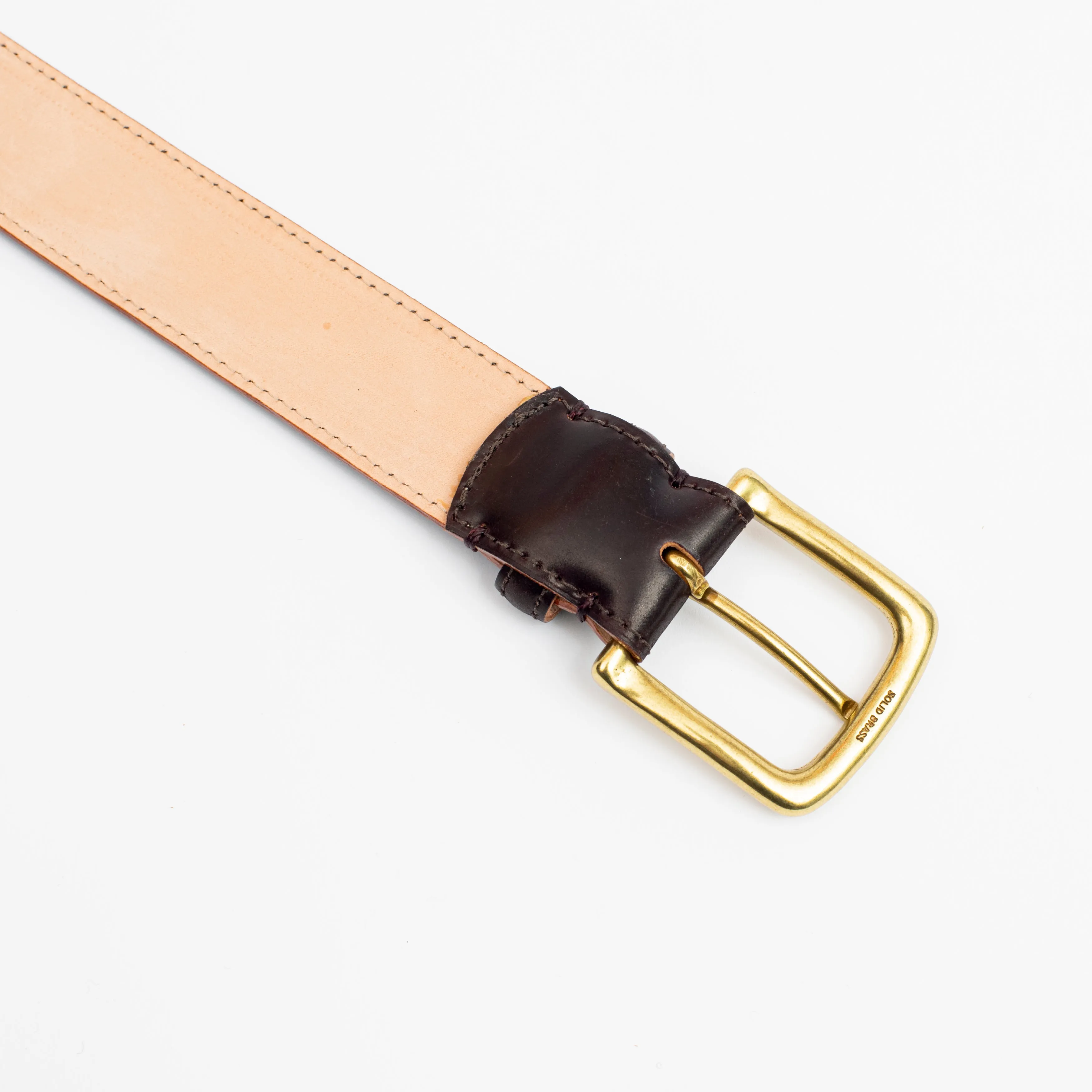 Horween No 8 Shell Cordovan Leather Belt sold by Crown Northampton product image thumbnail 4