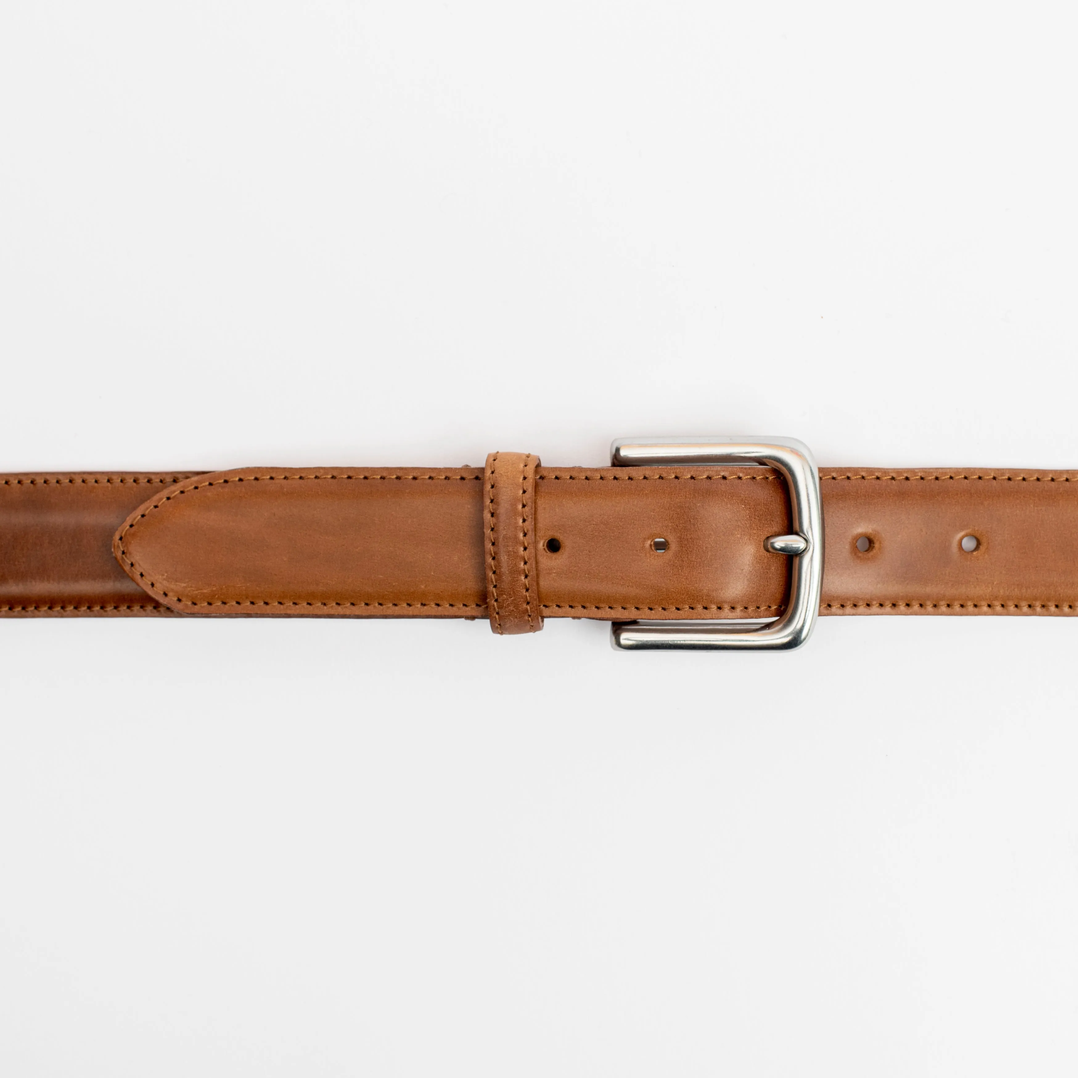 Horween Bourbon Shell Cordovan Leather Belt sold by Crown Northampton product image thumbnail 5