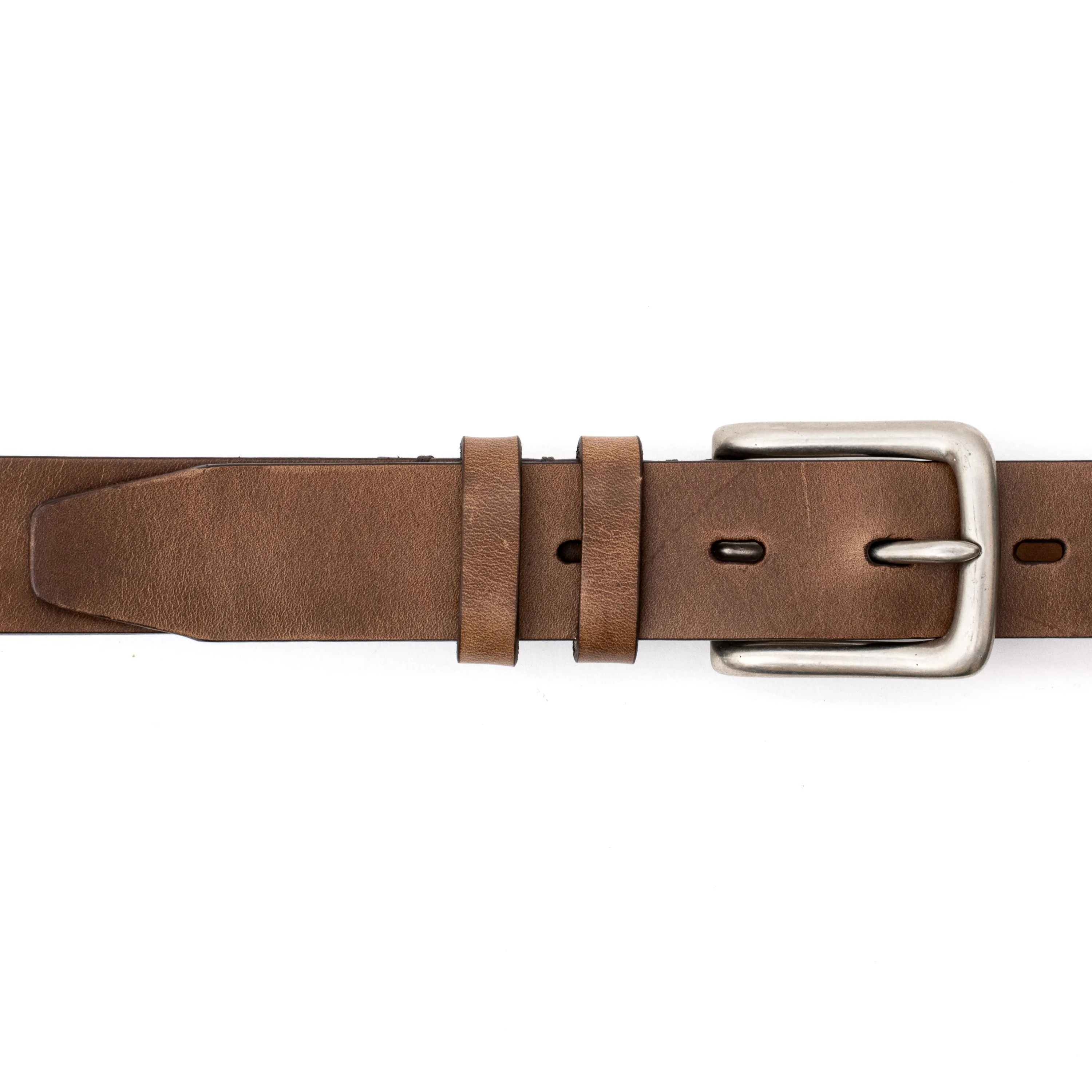 Horween Natural Chromexcel Leather Belt sold by Crown Northampton product image thumbnail 3