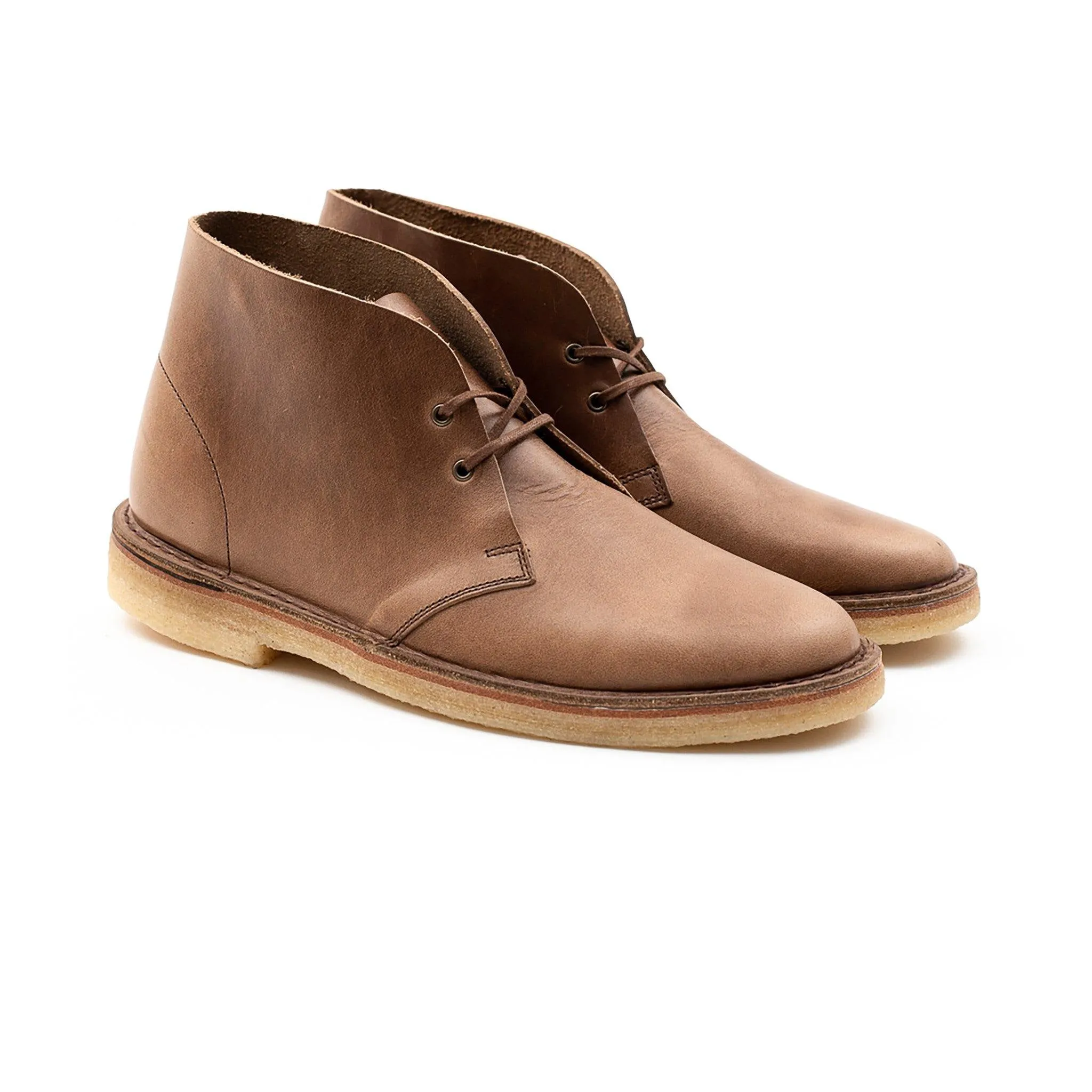 Woodford Desert Boot - Horween Natural Chromexcel sold by Crown Northampton