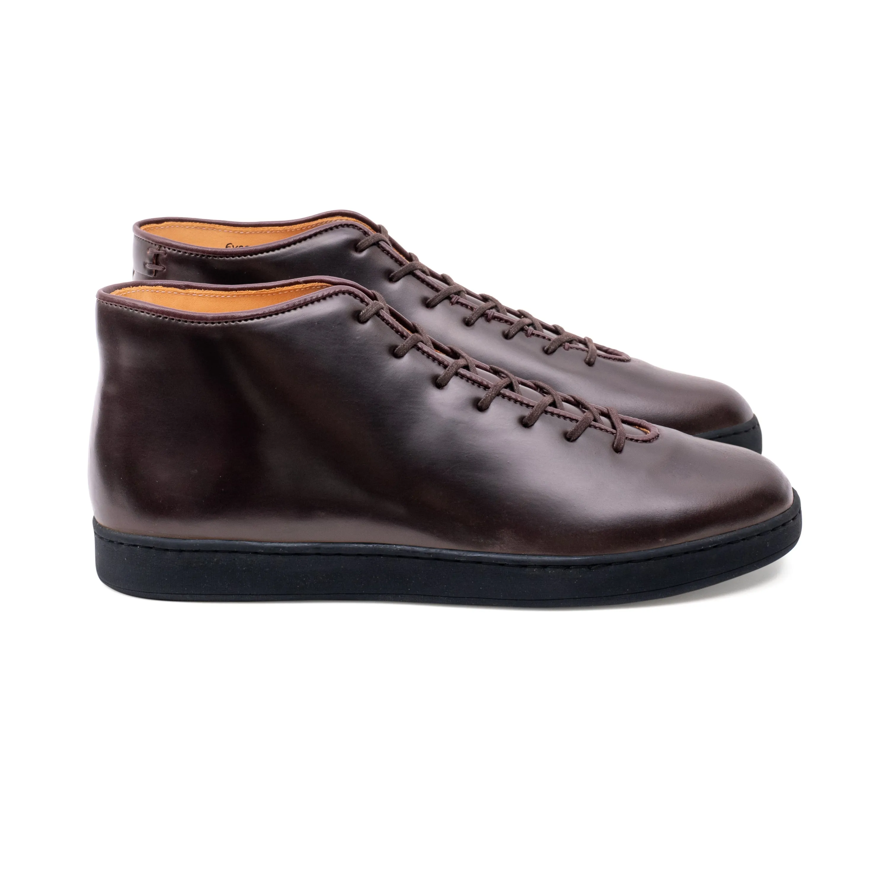 Everdon Wholecut Mid - Horween No 8 Shell Cordovan sold by Crown Northampton product image thumbnail 2