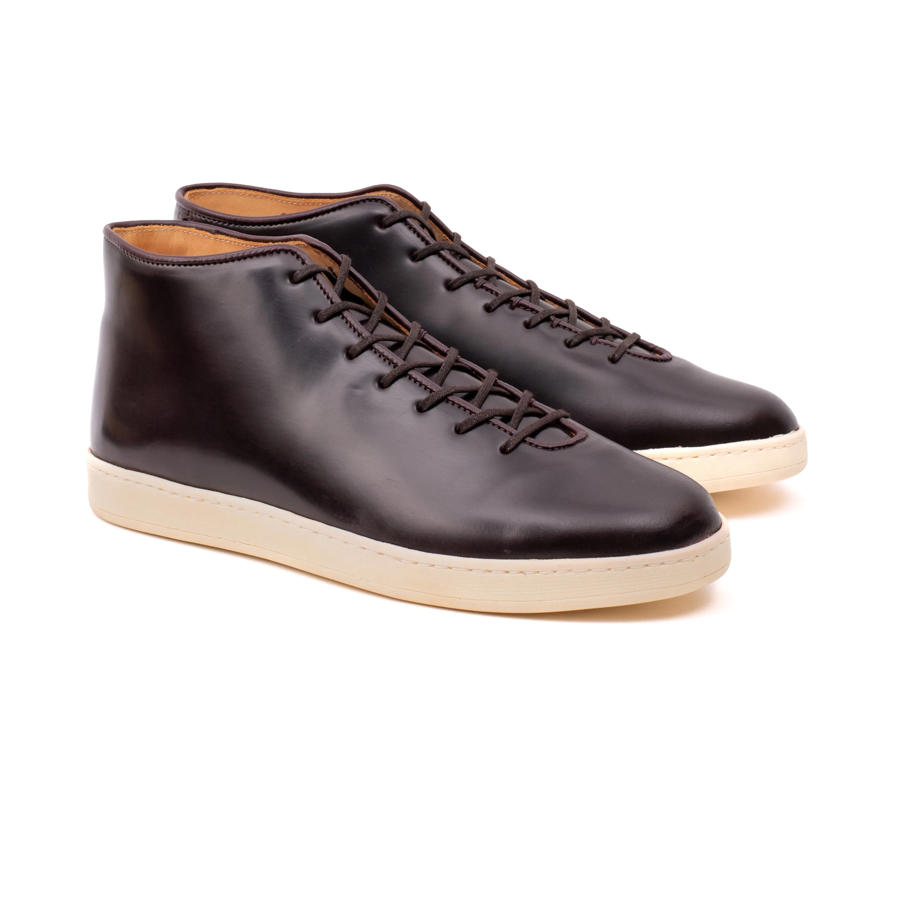 Everdon Wholecut Mid - Horween No 8 Shell Cordovan sold by Crown Northampton product image thumbnail 4