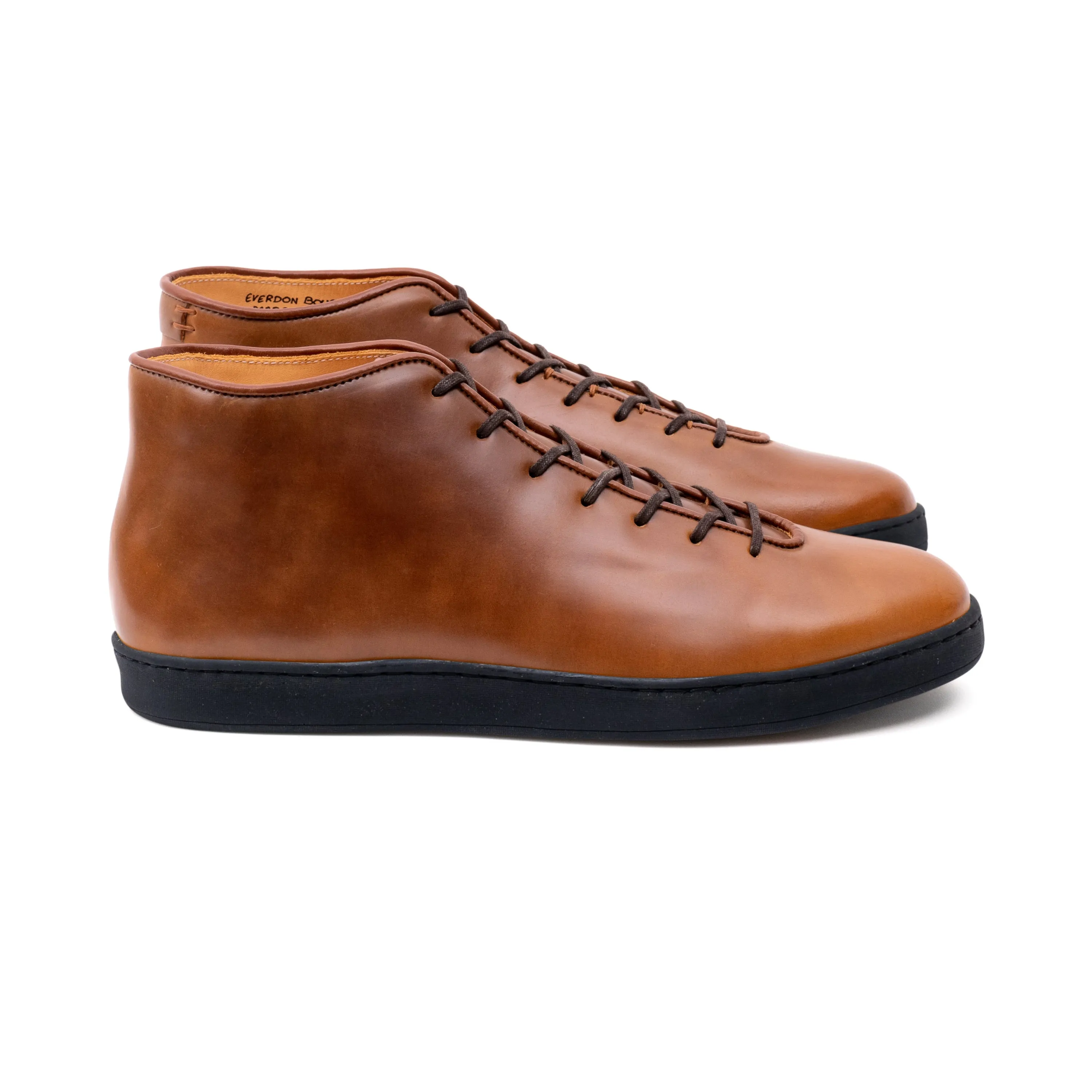 Everdon Wholecut Mid - Horween Bourbon Shell Cordovan sold by Crown Northampton product image thumbnail 3