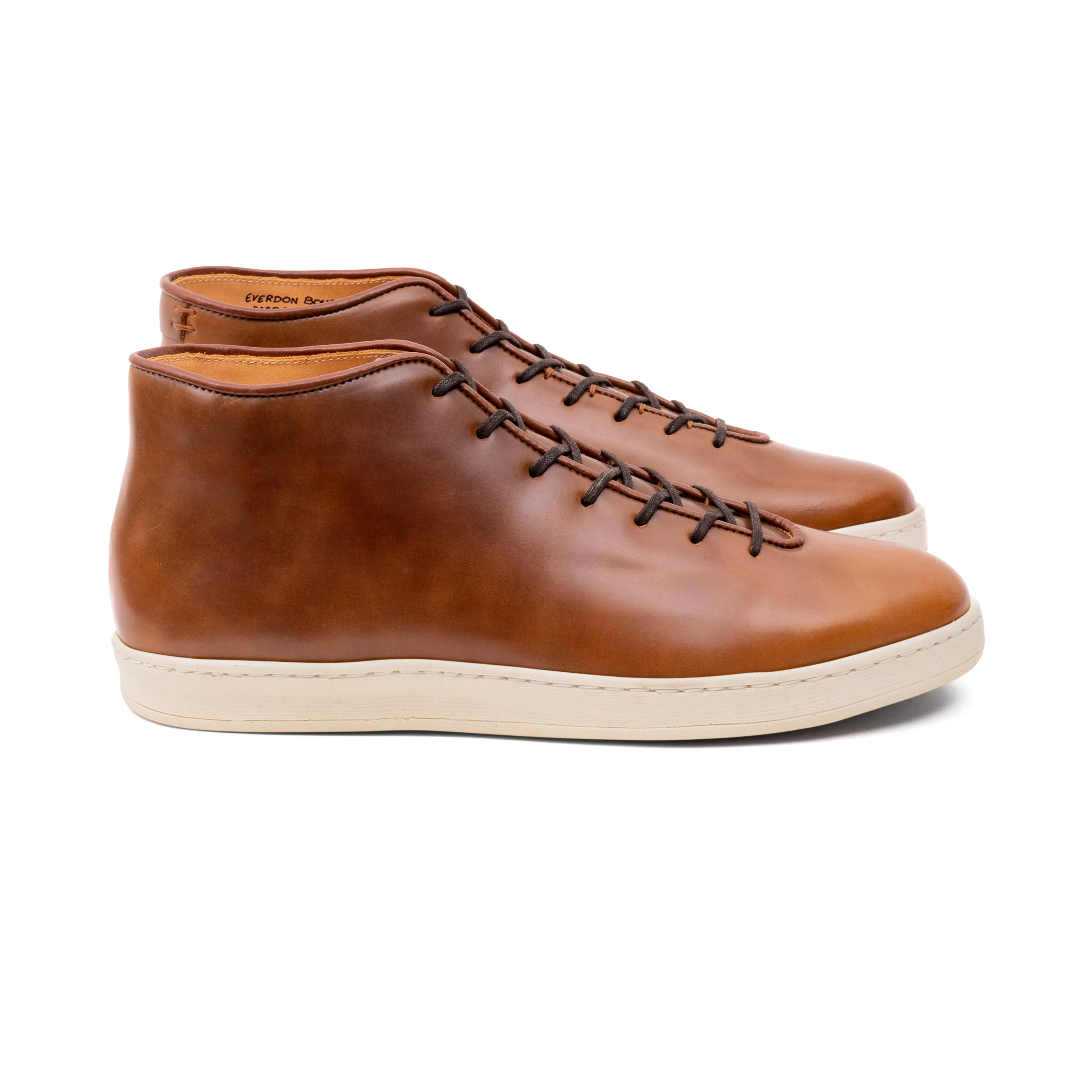 Everdon Wholecut Mid - Horween Bourbon Shell Cordovan sold by Crown Northampton product image thumbnail 2