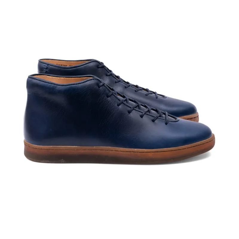 Everdon Wholecut Mid - Horween Ink Cavalier sold by Crown Northampton