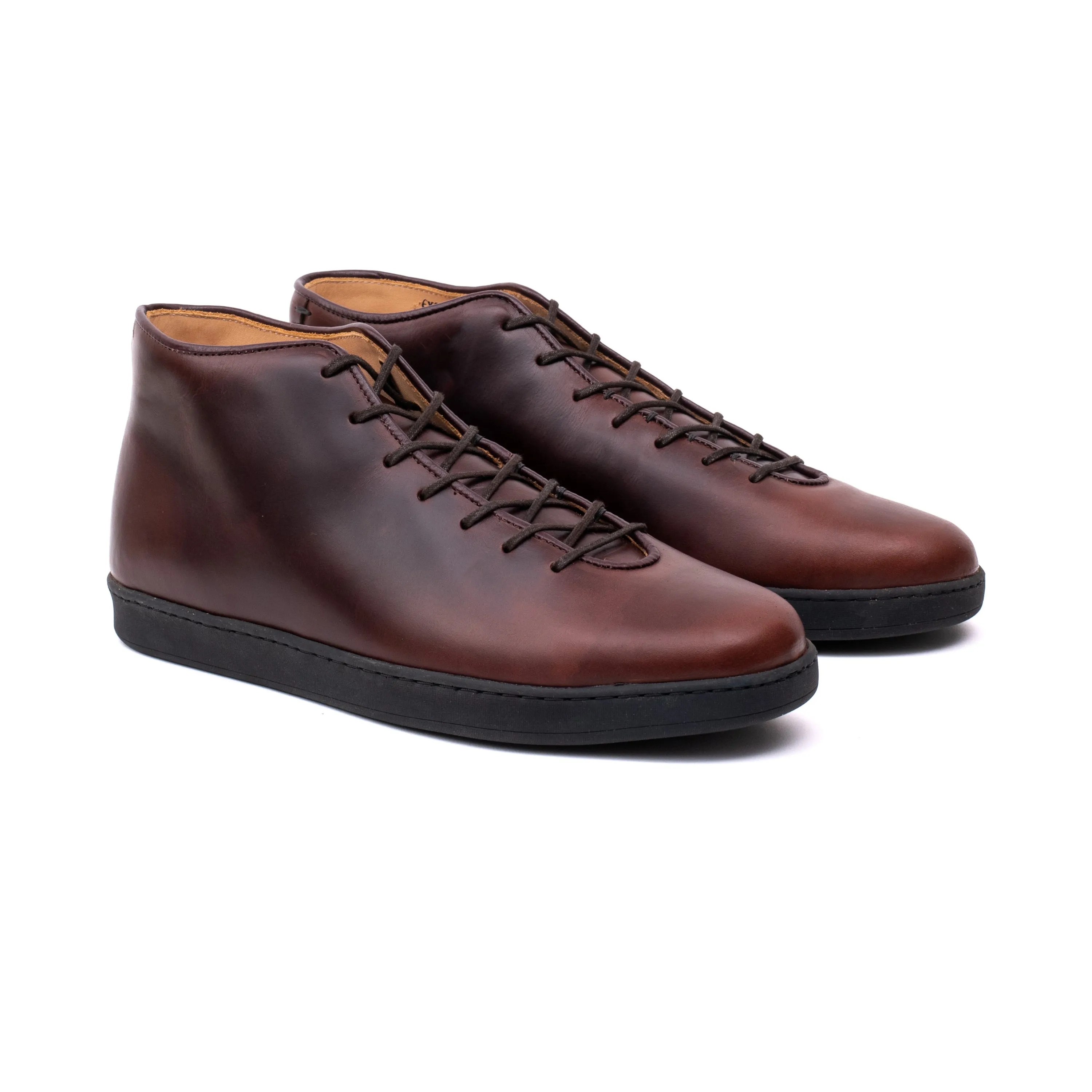 Everdon Wholecut Mid - Horween Brown Chromexcel sold by Crown Northampton product image thumbnail 4