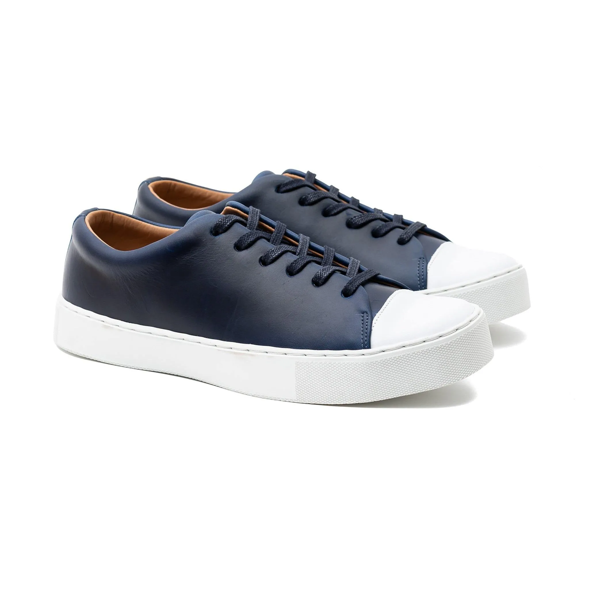 Abington Toe Cap - Horween Ink Cavalier sold by Crown Northampton product image thumbnail 2