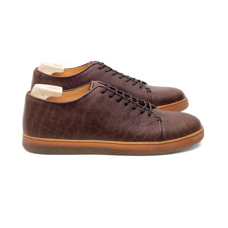 Harlestone Derby - Brown Horween Buffalo sold by Crown Northampton