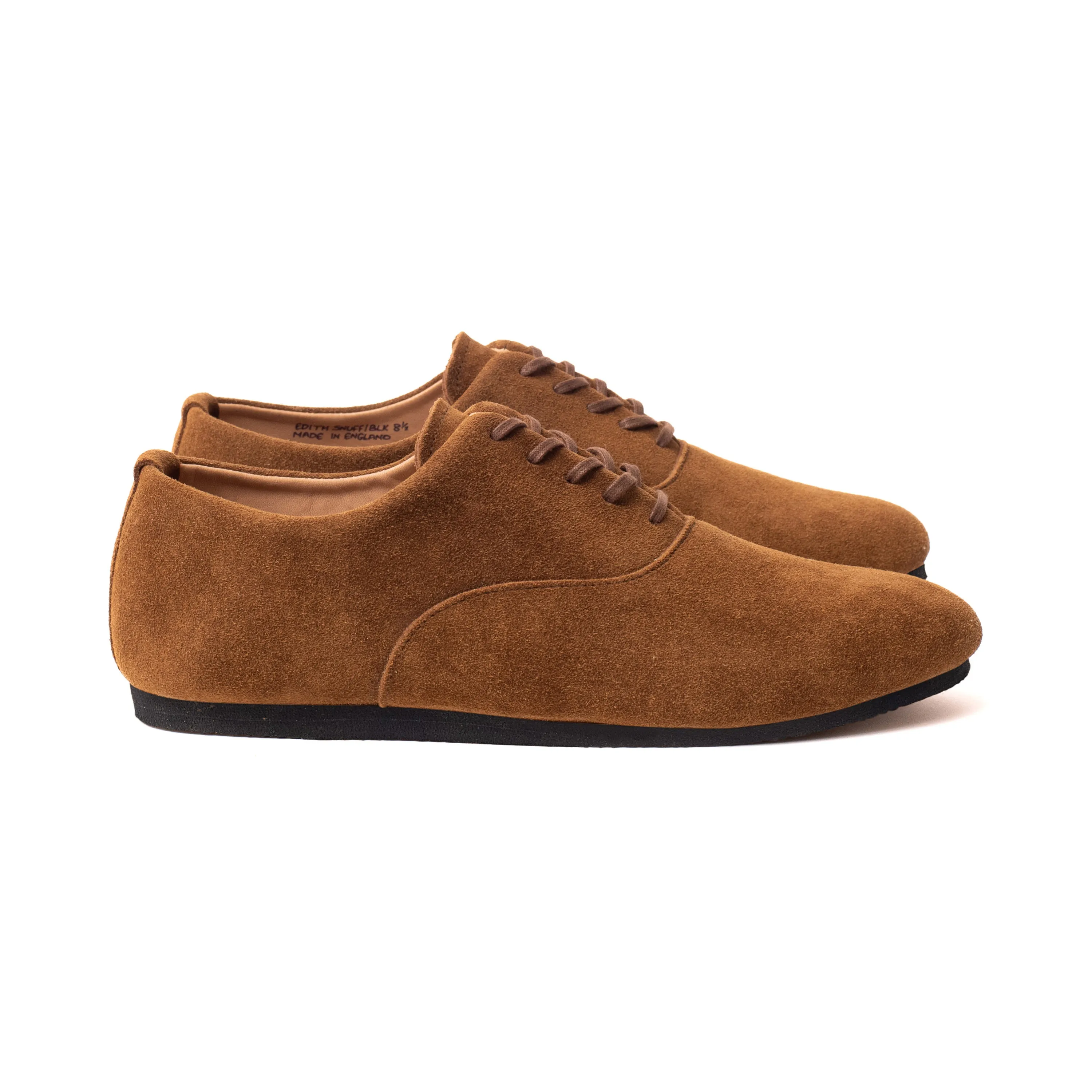 Talbot Oxford Shoe - Snuff Janus Calf Suede sold by Crown Northampton product image thumbnail 3