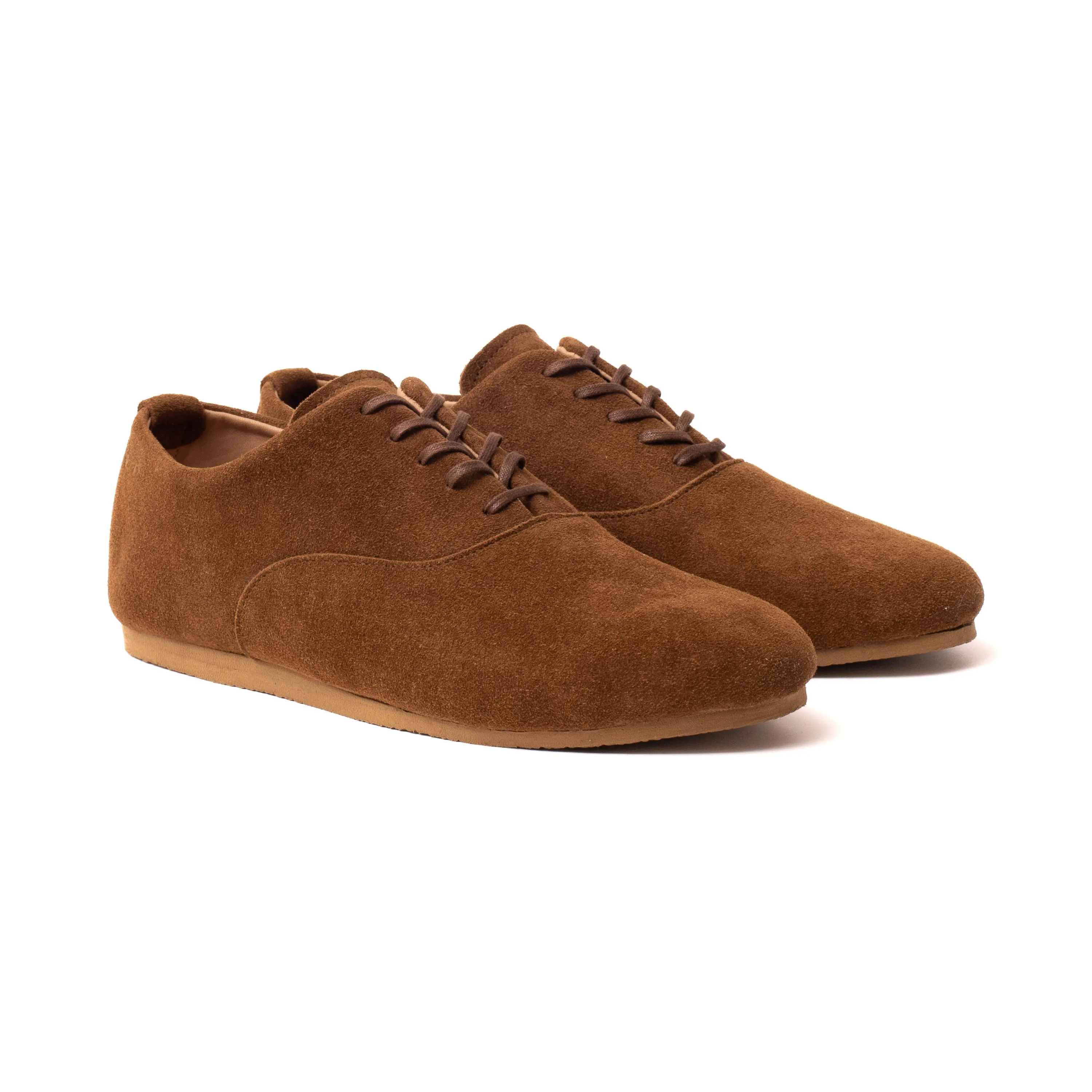 Talbot Oxford Shoe - Snuff Janus Calf Suede sold by Crown Northampton product image thumbnail 4
