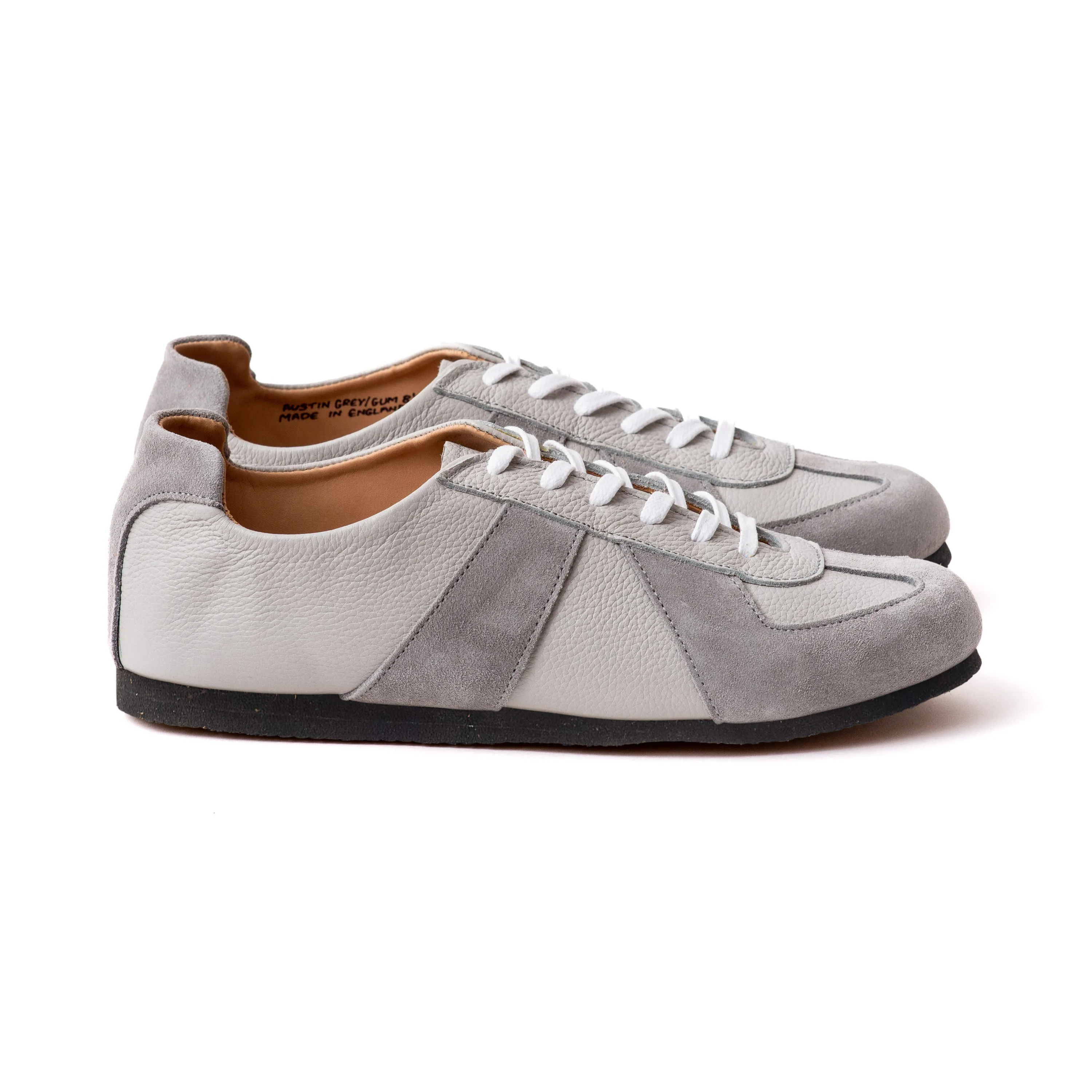 Adnitt Gat Shoe - Grey Calf sold by Crown Northampton product image thumbnail 3