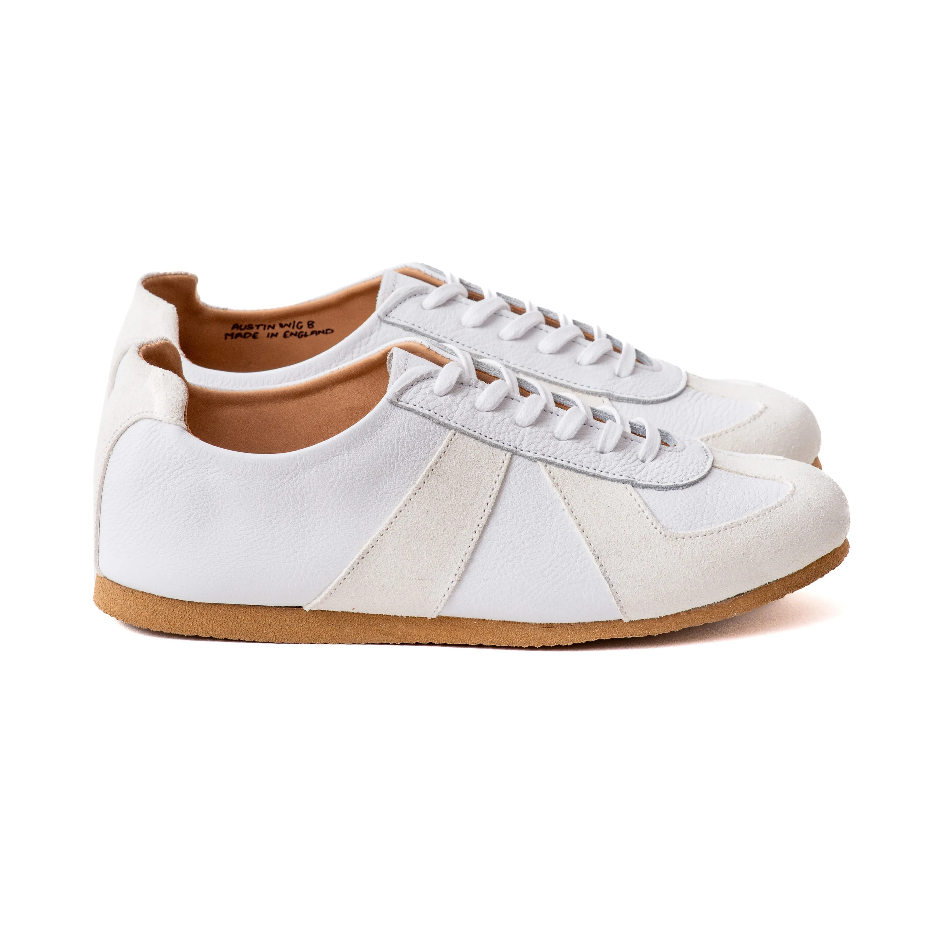 Adnitt Gat Shoe - White Calf sold by Crown Northampton product image thumbnail 2