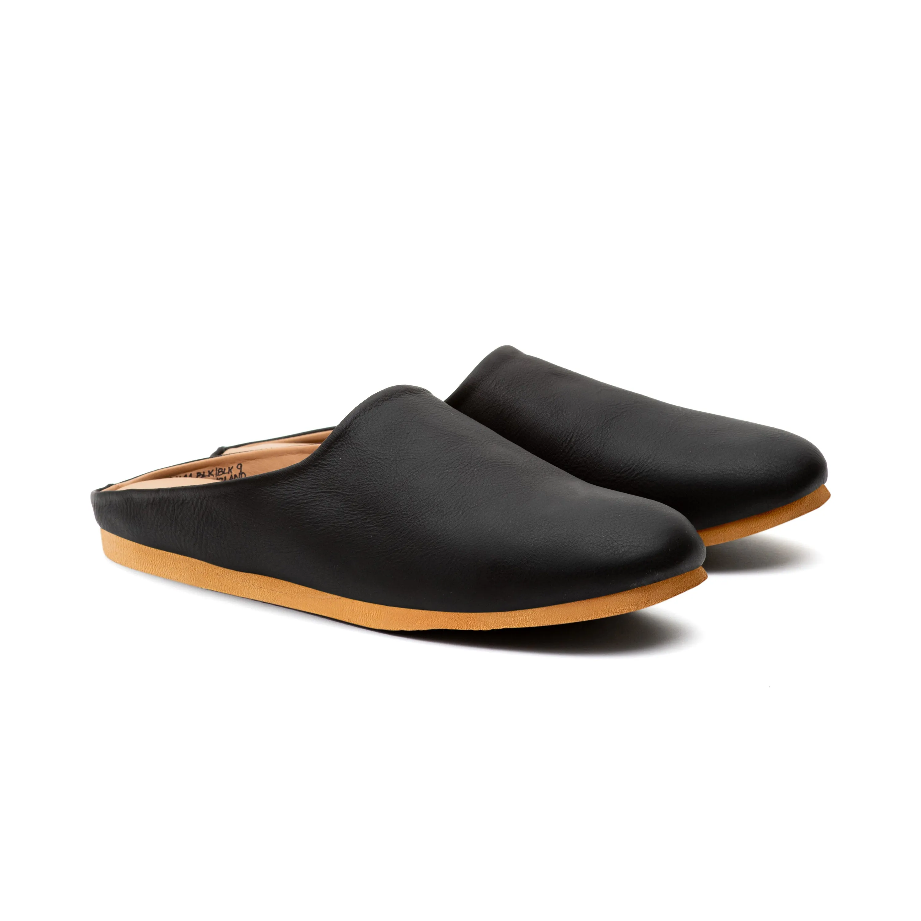 Palmerston Mule - Black Calf Leather sold by Crown Northampton product image thumbnail 5