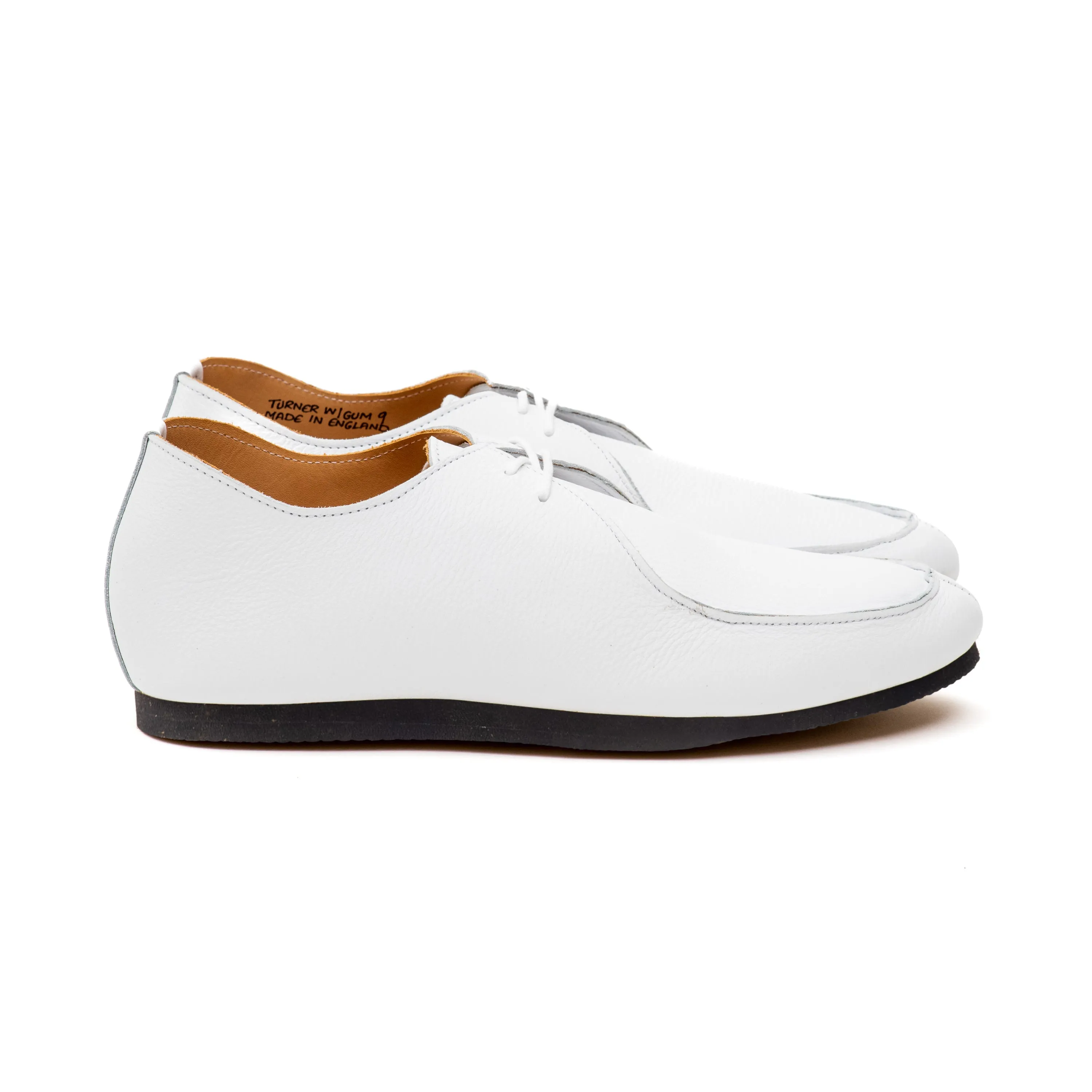 Turner Apron Shoe - White Calf sold by Crown Northampton product image thumbnail 3