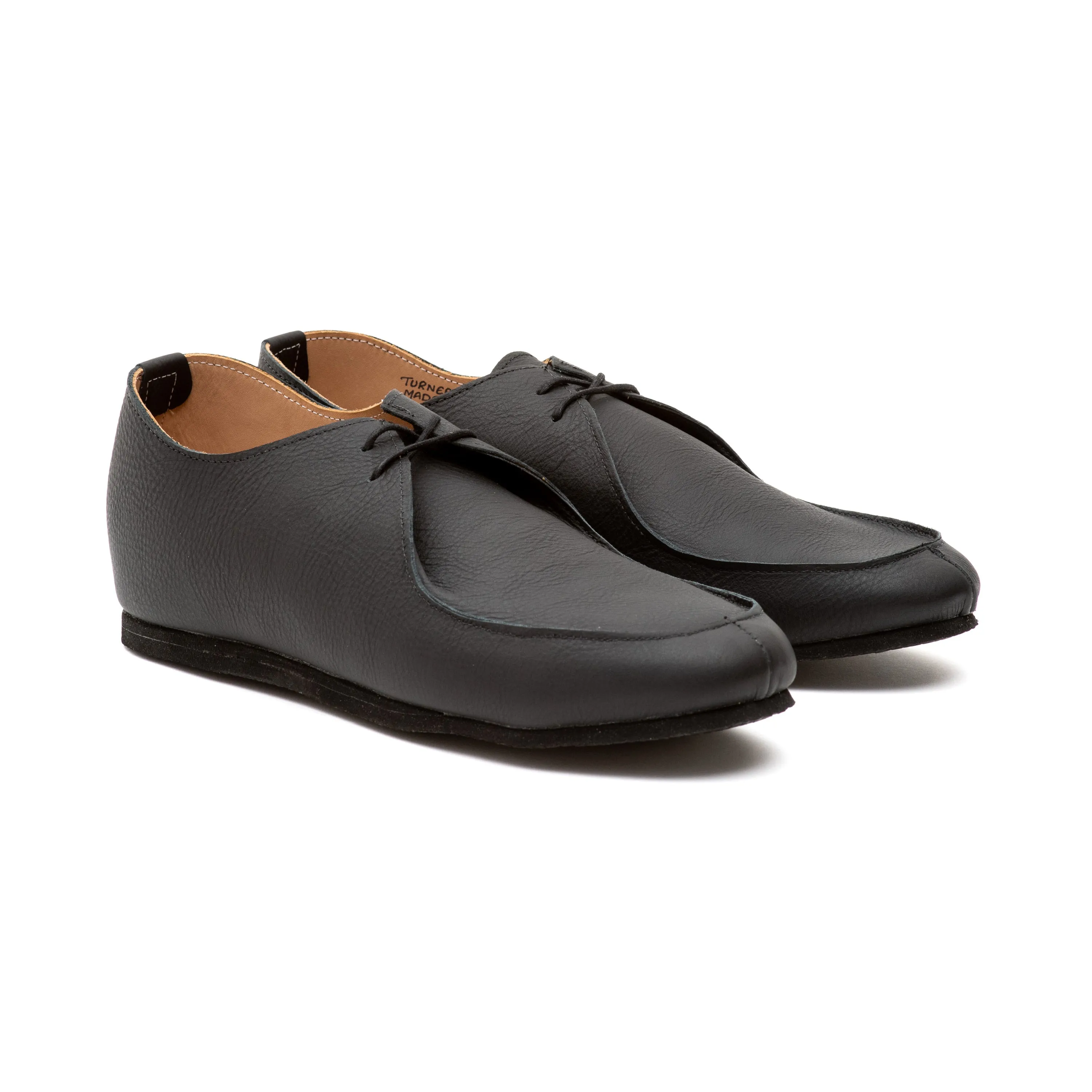 Turner Apron Shoe - Black Calf sold by Crown Northampton product image thumbnail 4