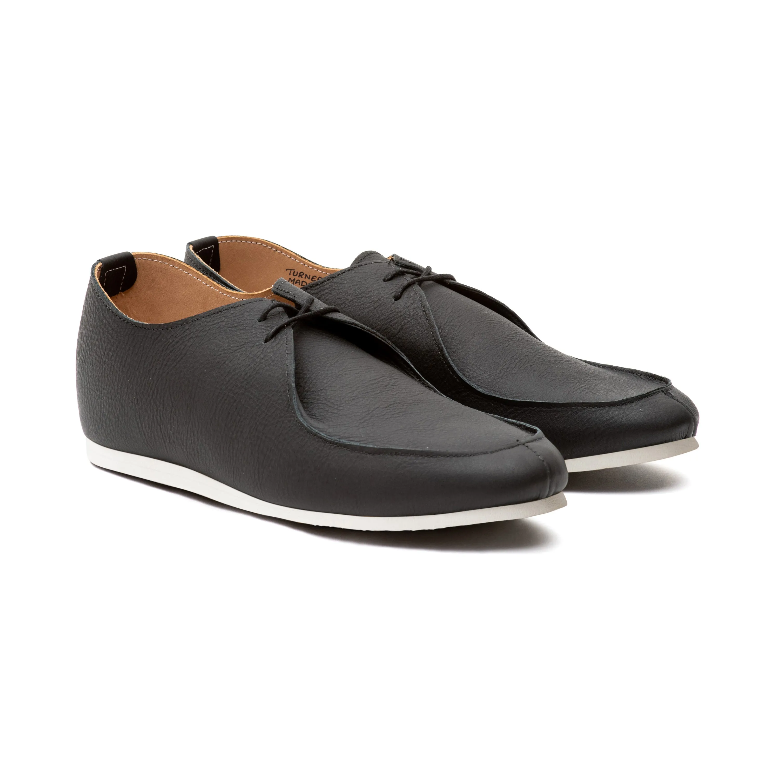 Turner Apron Shoe - Black Calf sold by Crown Northampton product image thumbnail 5